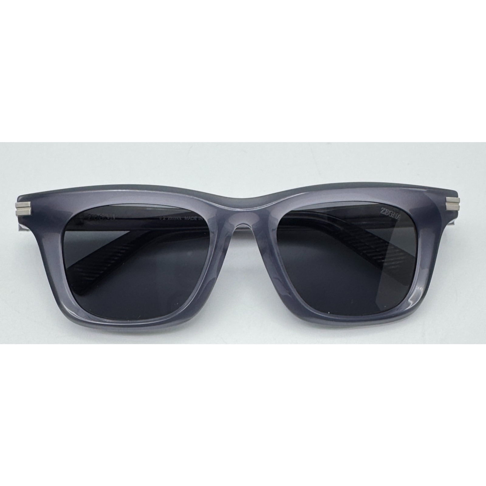 Ermenegildo Zegna Sunglasses EZ0270-F 20D Gray Frame Polarized Gray Asian Fit