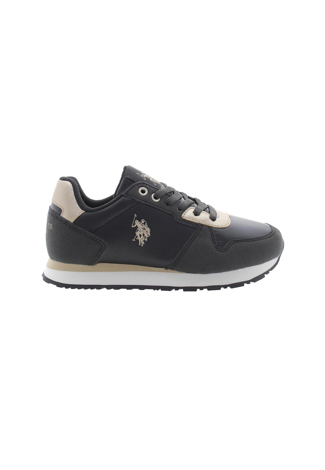 Nero Polyester Women Sneaker