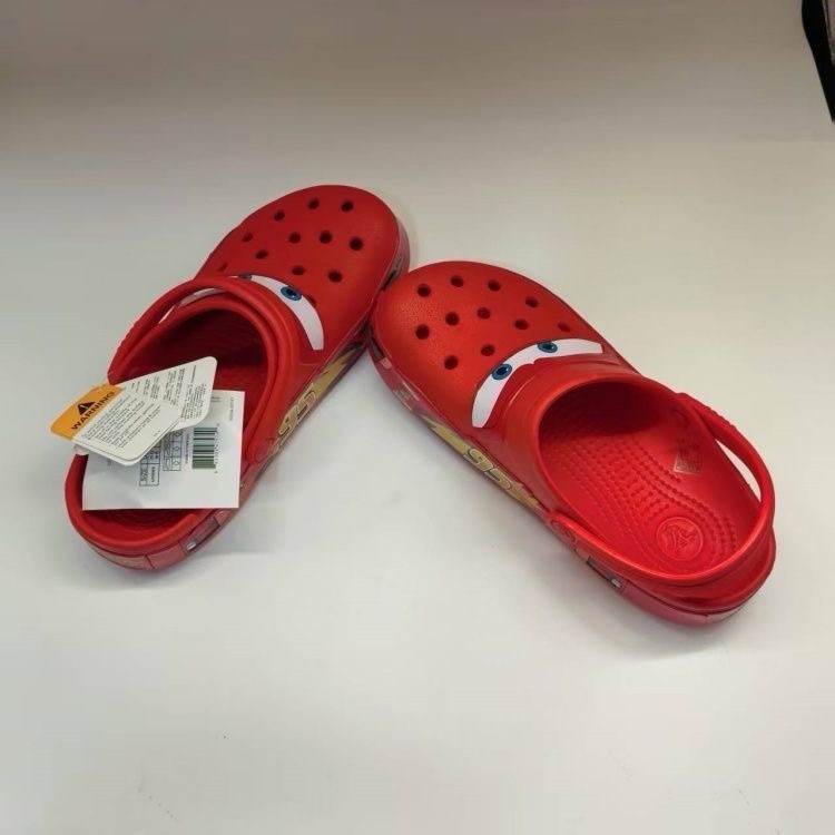 Disney Pixar Cars Lighting McQueen Crocs Men/Women Multiple Sizes No LightUp