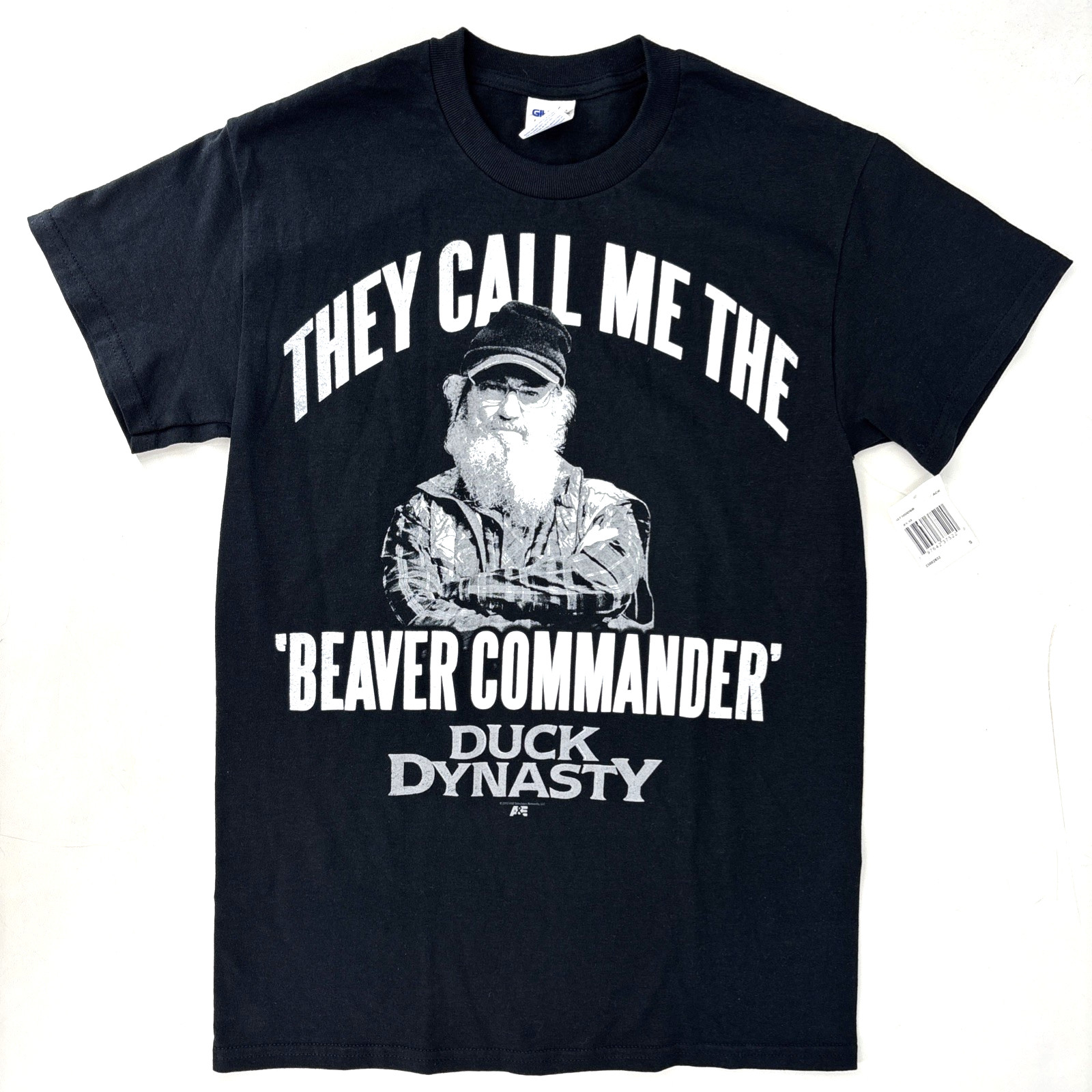 Rare Vintage 2012 Duck Dynasty Uncle Si Shirt Beaver Commander A&E TV New! Small