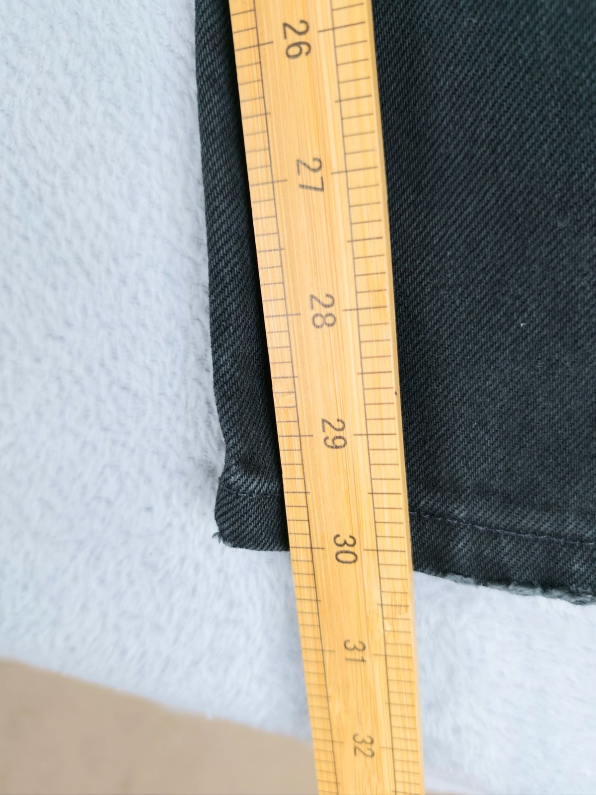VINTAGE Levi’s 615 Denim Jeans Fits W31 L30 Mens Black Straight Leg Orange Tab