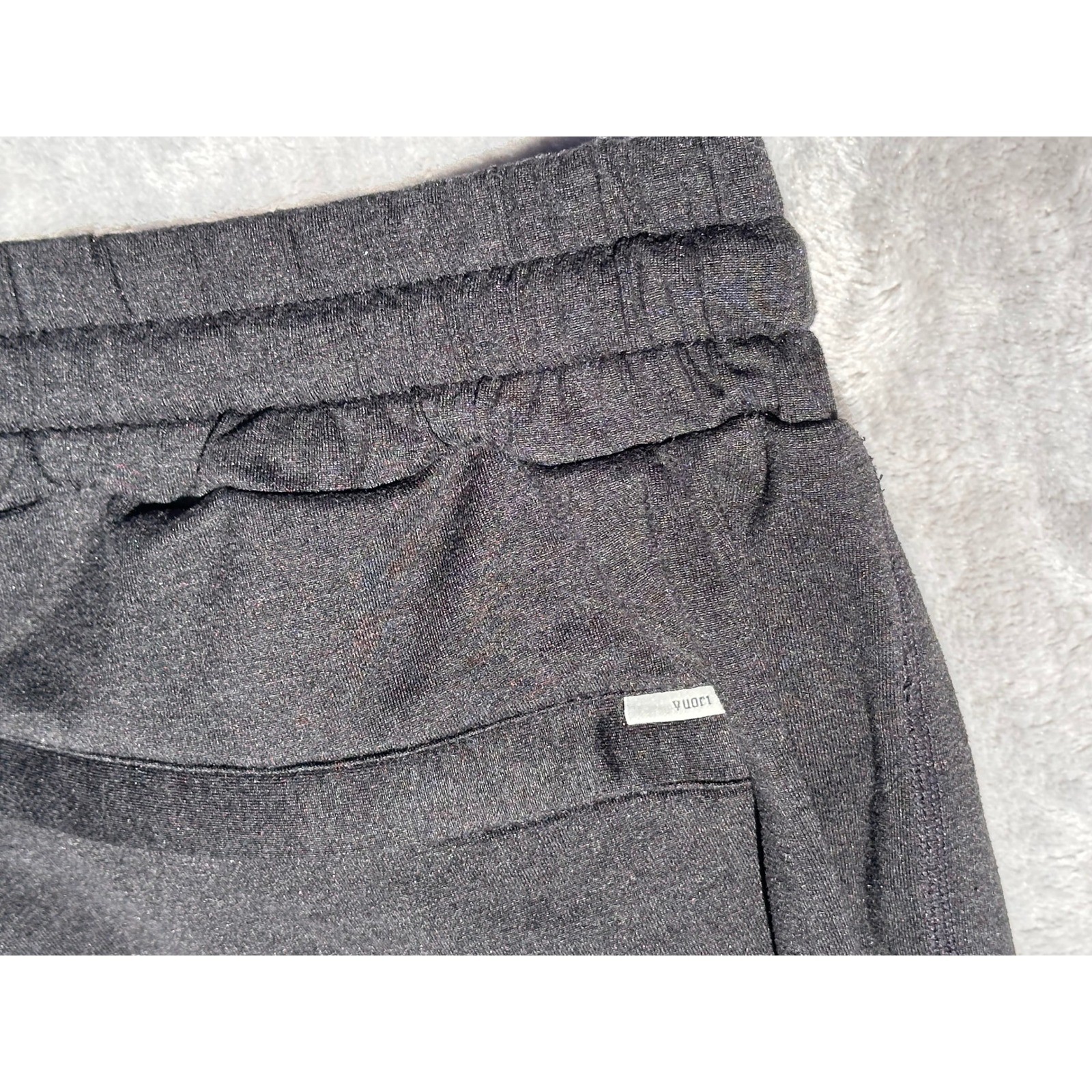 Vuori Ponto Performance Pants Black Heather DreamKnit Joggers Mens XXL V438