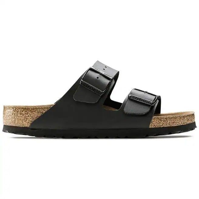 Birkenstock Arizona Birko-Flor Soft Footbed Unisex Sandals Select Size-Black