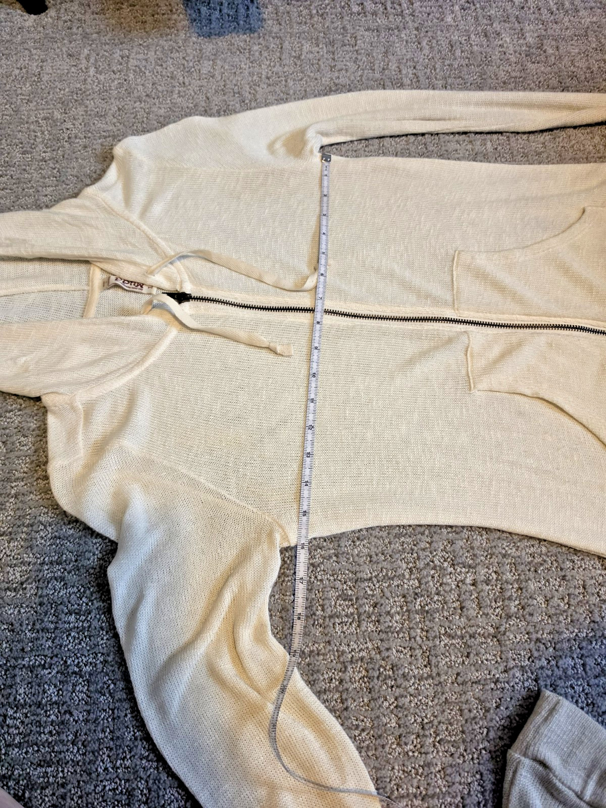 VINTAGE Y2K Womens LARGE Knit Zip Hoodie: SKATER/ PUNK/ EMO/ SCENE
