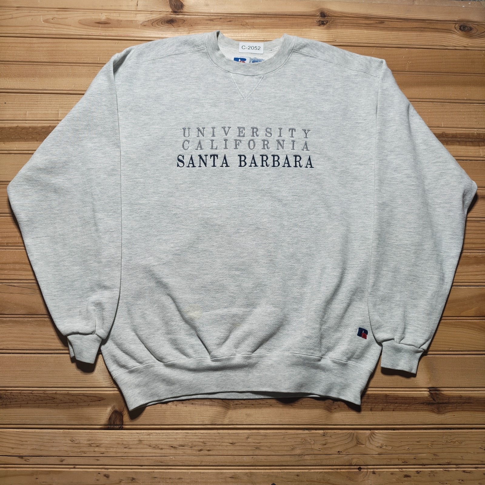 Vintage 90s University of California Santa Barbara Embroidered Sweatshirt USA XL