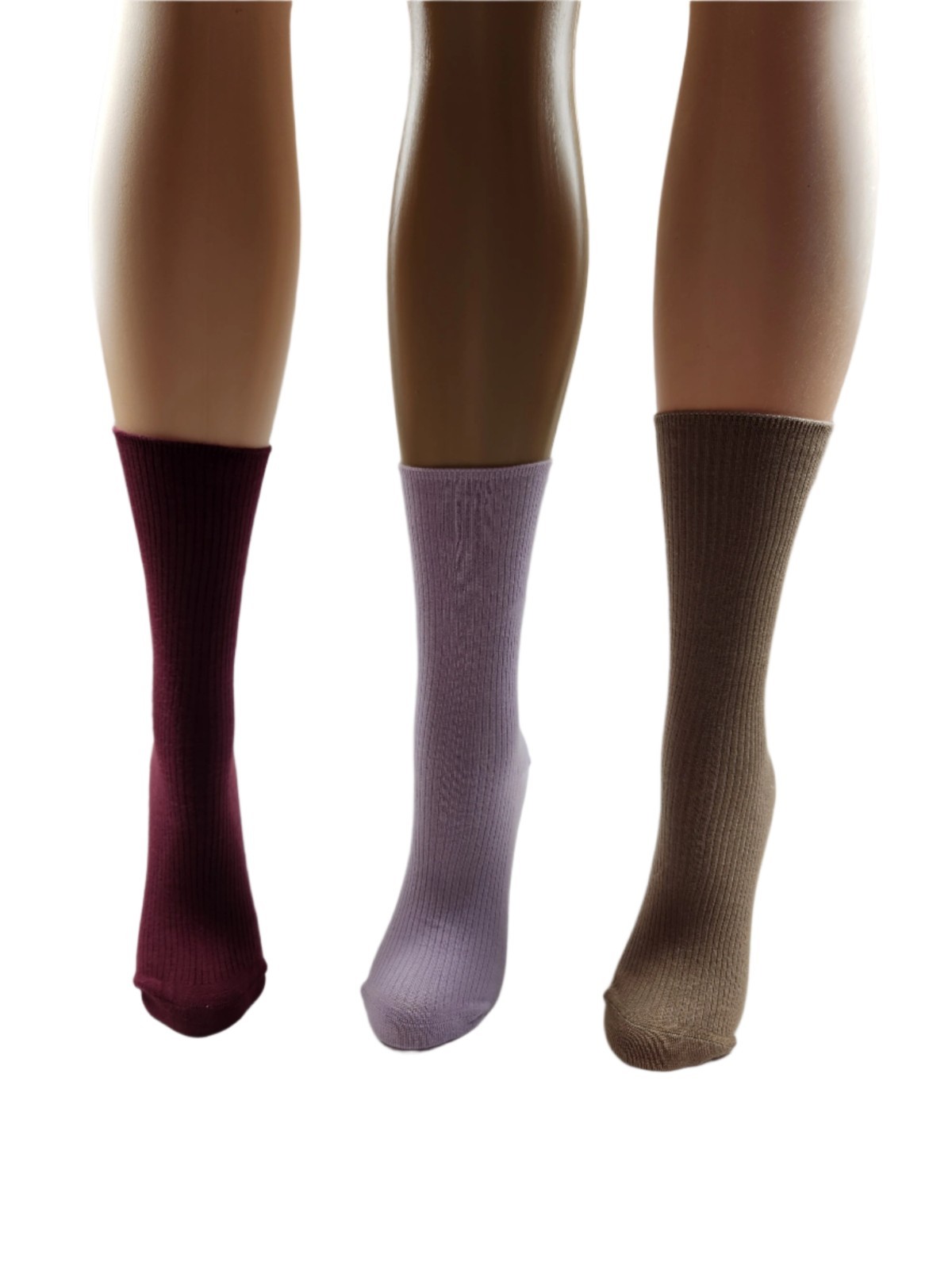 Sierra Socks Diabetic/Arthritic Rayon from Bamboo Soft Crew Comfort Top Socks