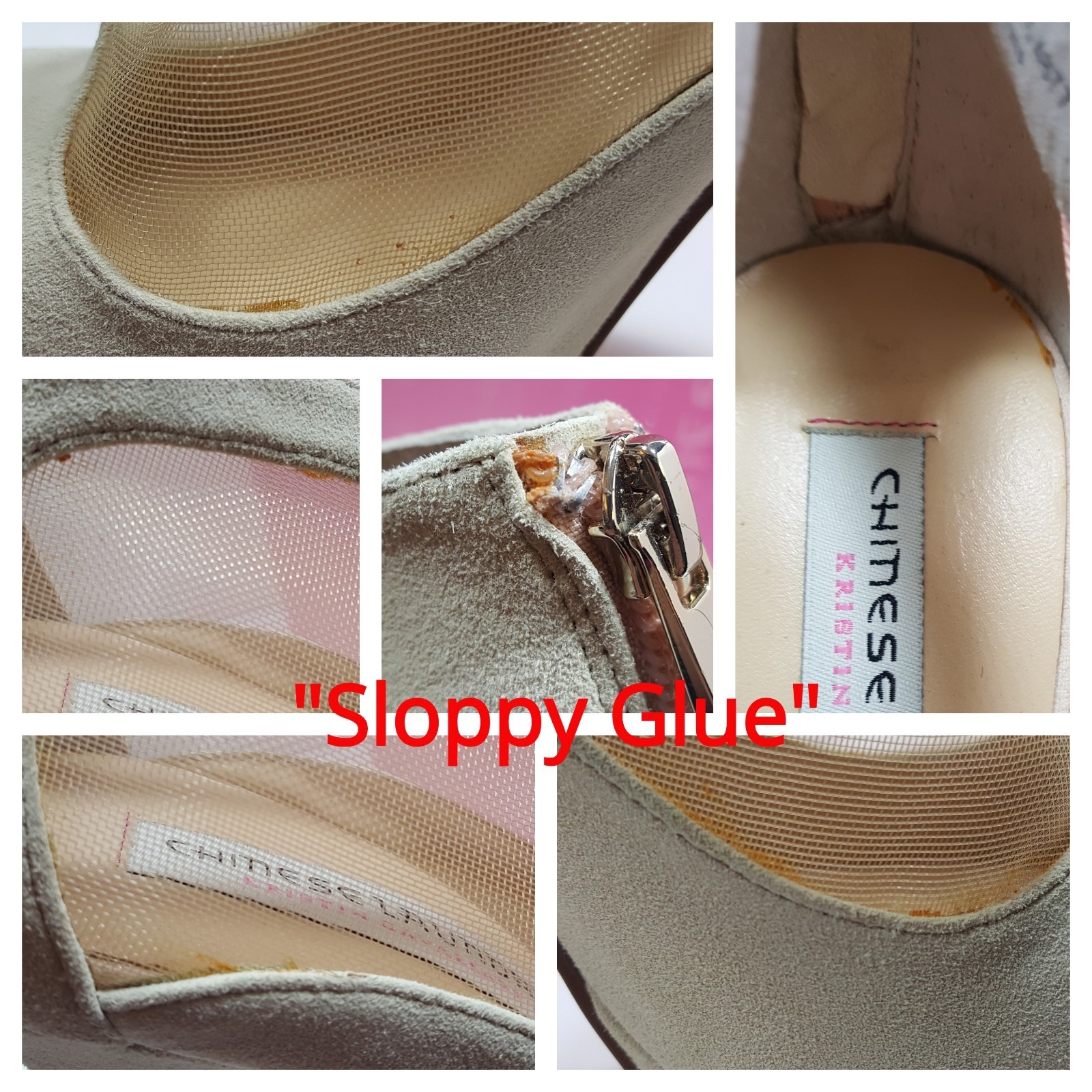 Kristin Cavallari Chinese Laundry Letizia Nude Mesh Platform Pumps 9.5 NWD $169