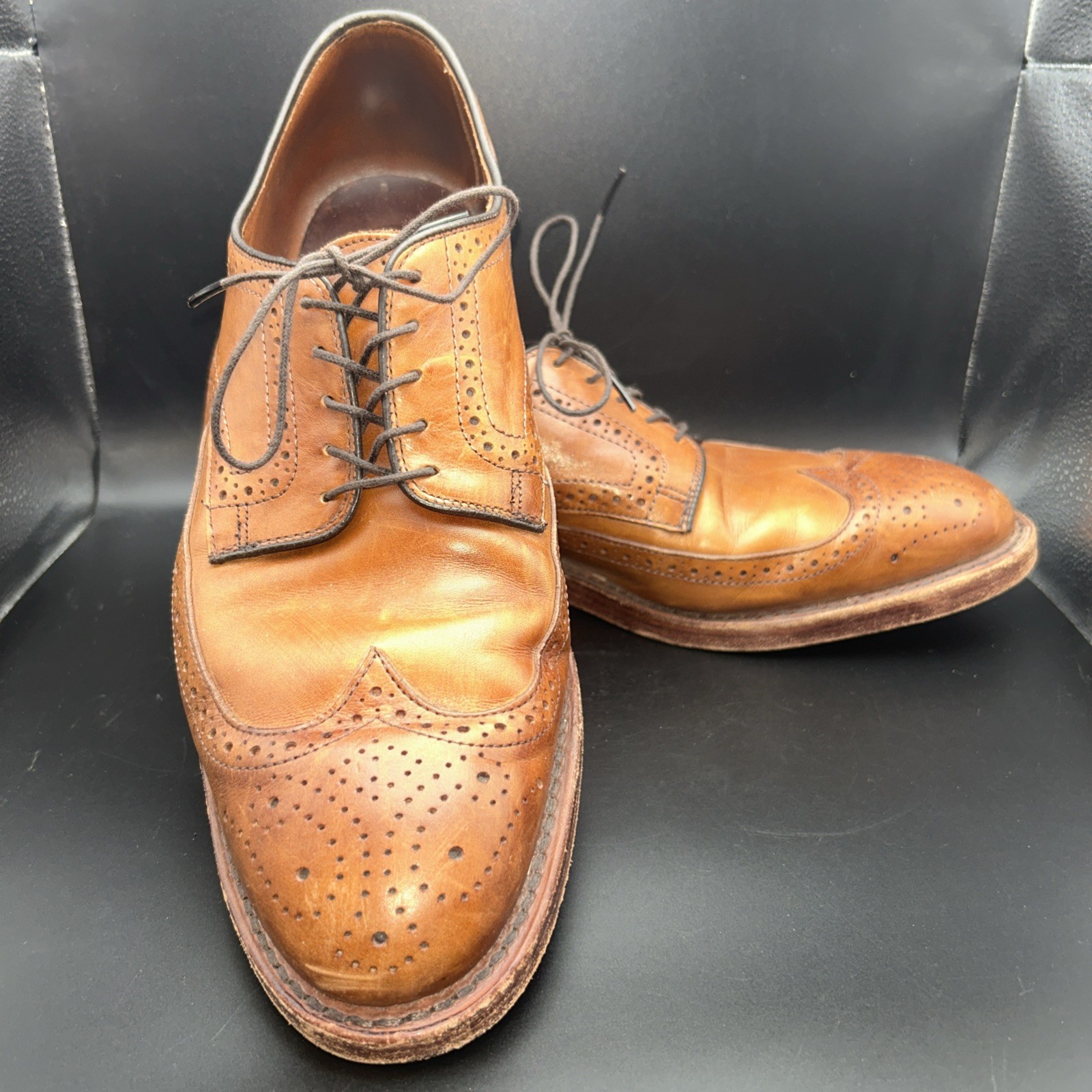 Allen Edmonds Player’s Shoe Men Size 10.5 D Walnut Brown 9752