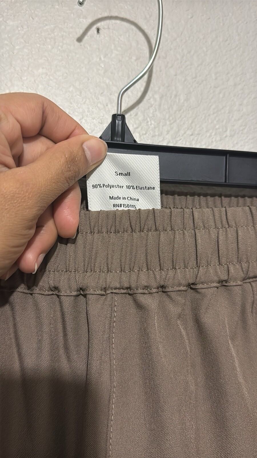 Varley – Oakland Turn-Up Taper Pant 25” Size Small Khaki