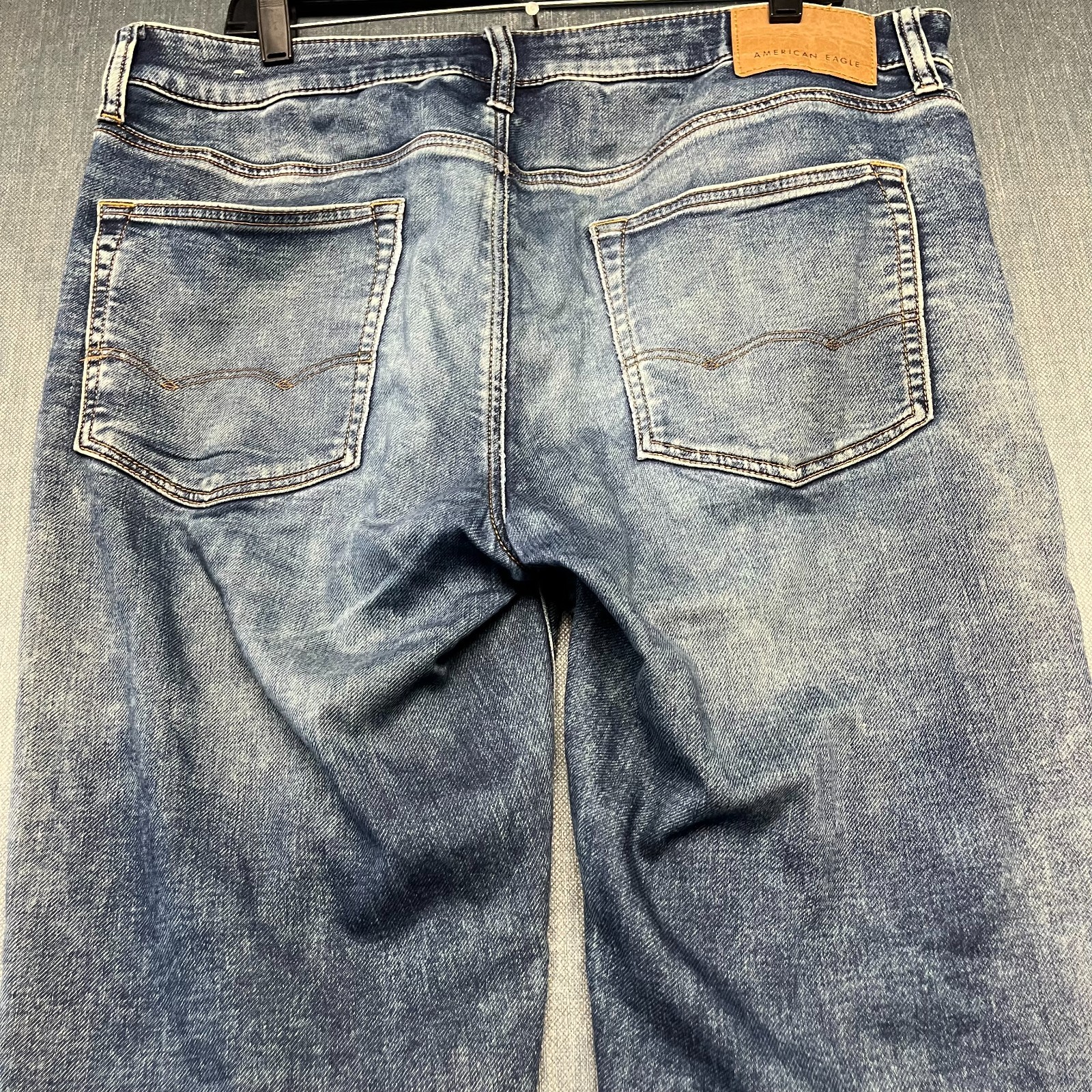 American Eagle Men’s Jeans Size 34×36 Blue Next Level Flex Denim Slim Straight