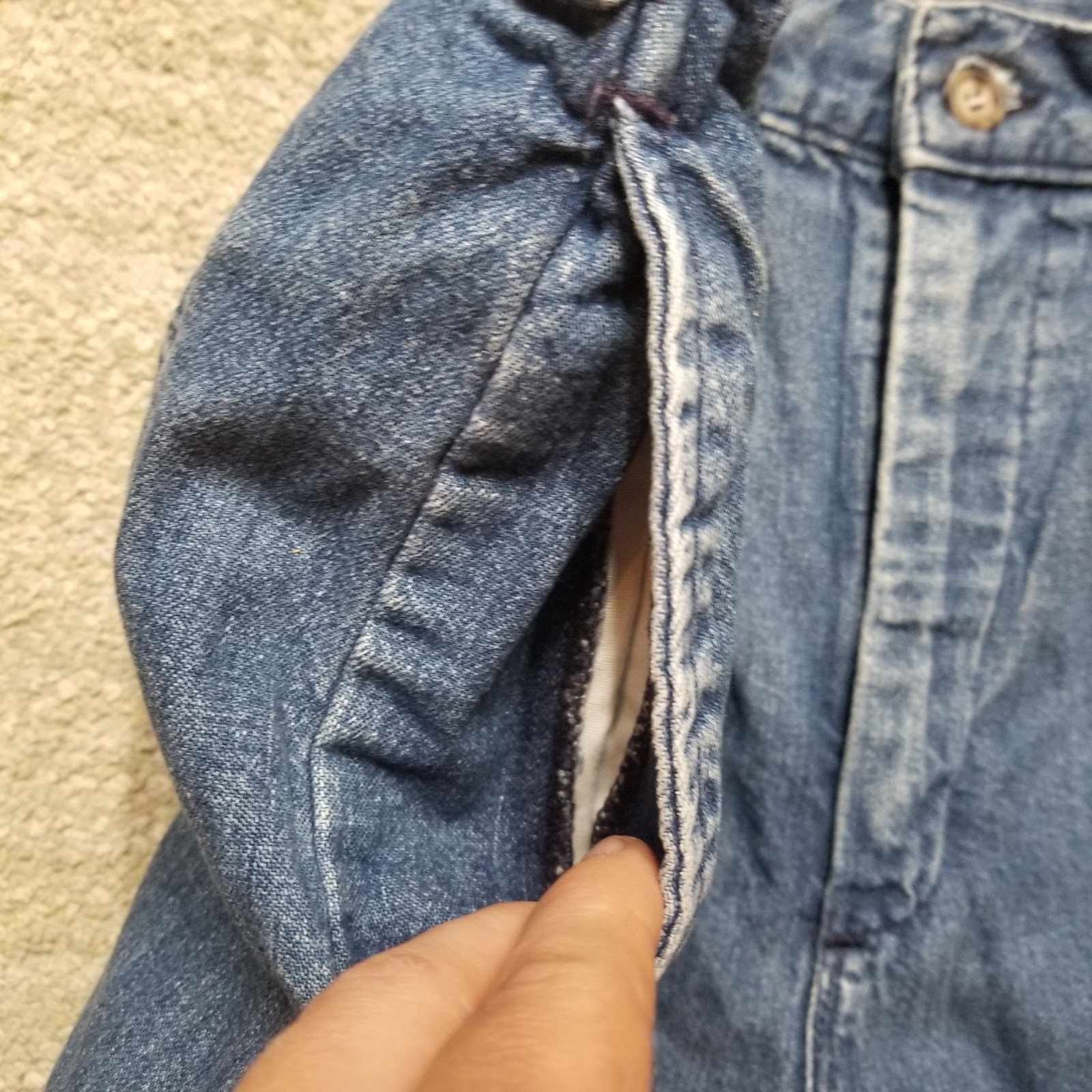 Vintage LL Bean Jeans Womens 27×27 Pleated High Rise Denim Trouser Mom Pants