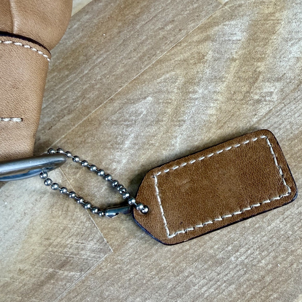 COACH 9564 British Tan Leather Legacy Demi Hobo Shoulder Bag Convertible Strap