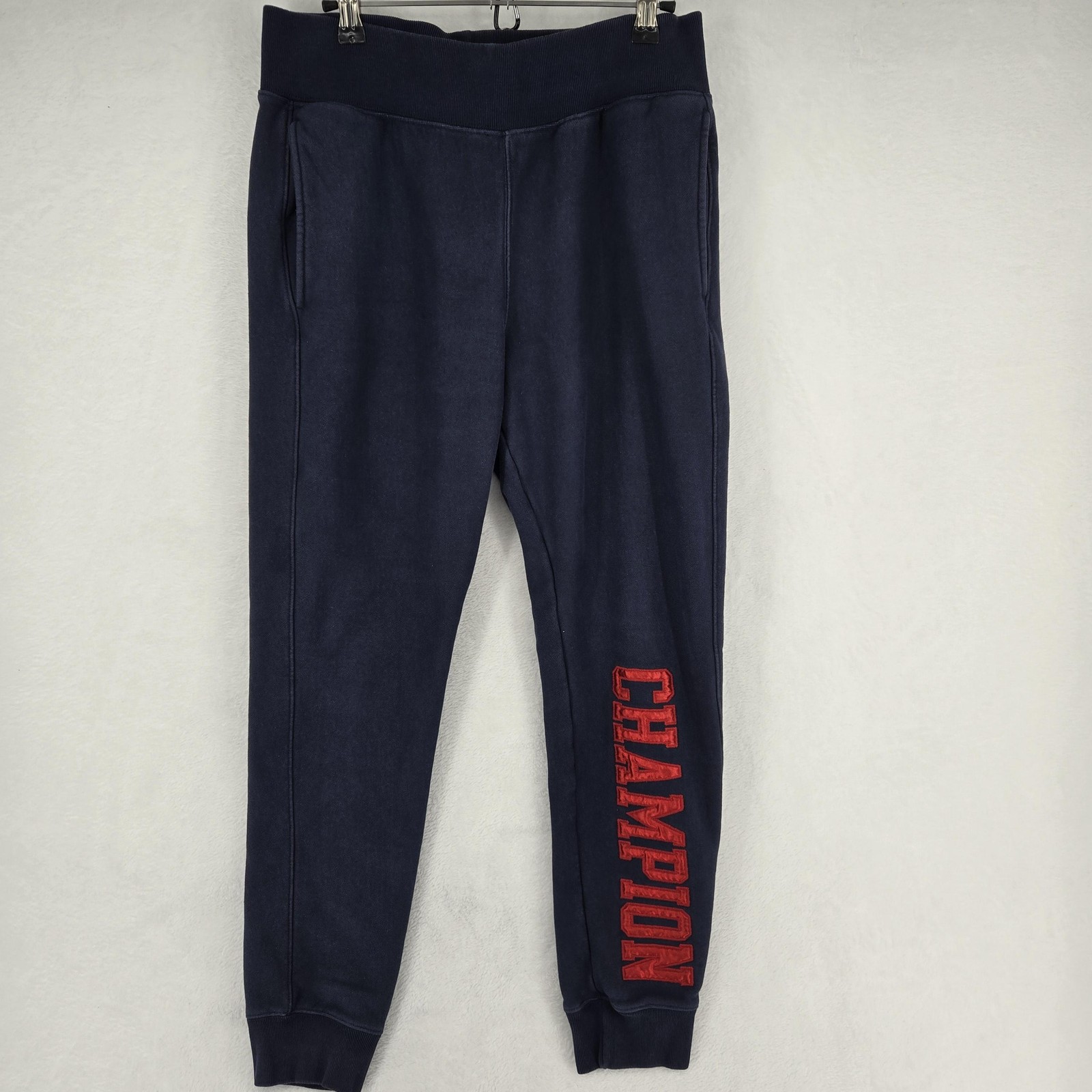Champion Reverse Weave Sweatshirt Pants Set Womens Medium Cropped Joggers