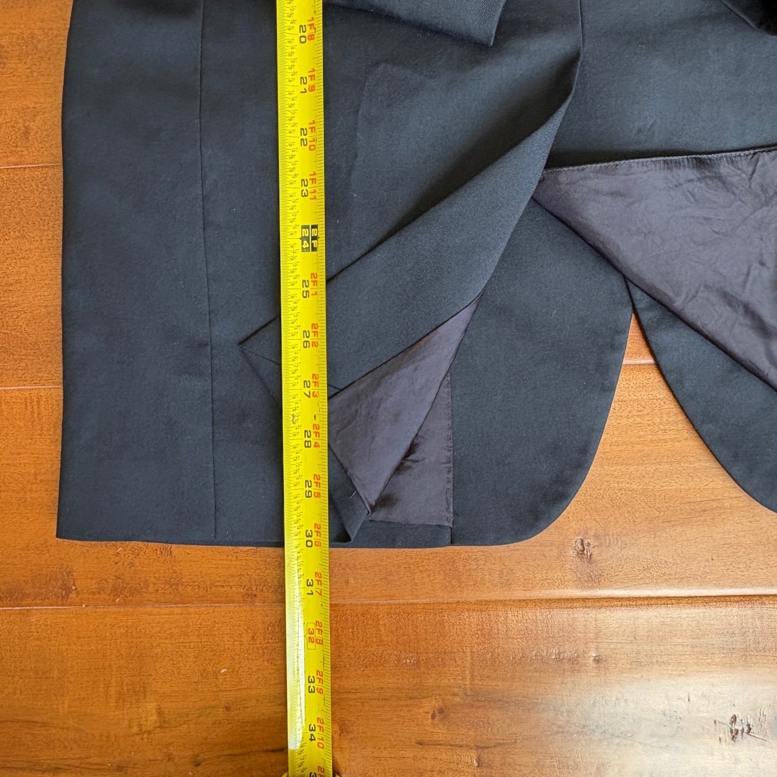 Brooks Brothers 1818 Fitzgerald Navy Blue Wool Blazer Sport Coat Italy 42S