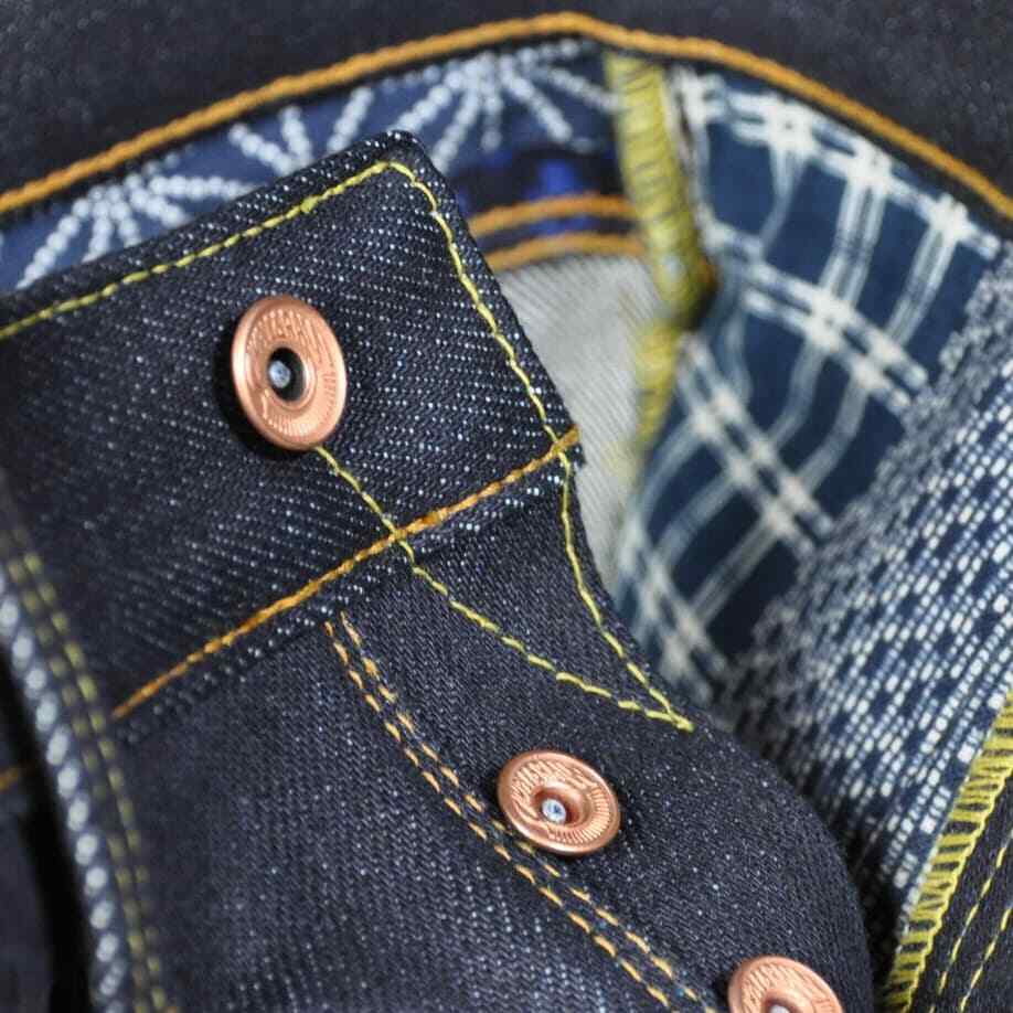 Simple&Raw Milestone 23oz Red Selvedge Denim Men’s Jeans Slim Straight Fit