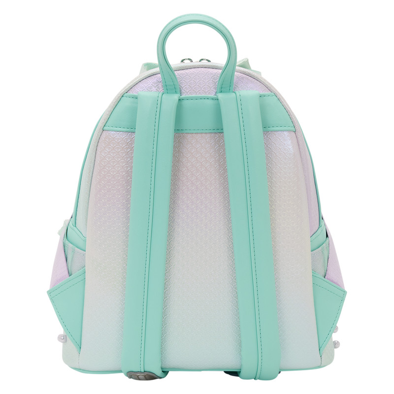 (HOTDEAL⏰🔥🏷️) Loungefly The Little Mermaid Iridescent Pearl Mini Backpack