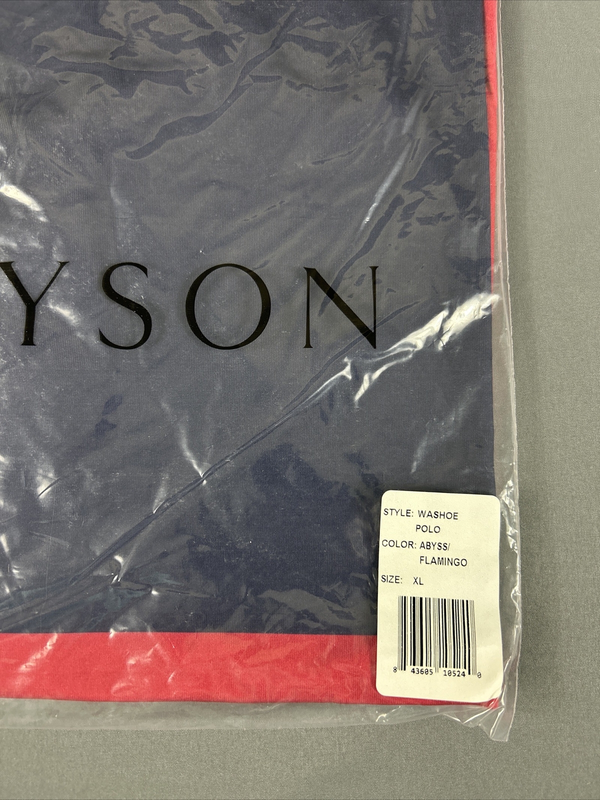 Greyson Golf Shirt Polo Washoe XL Abyss Flamingo Colorblock NWT MSRP $90