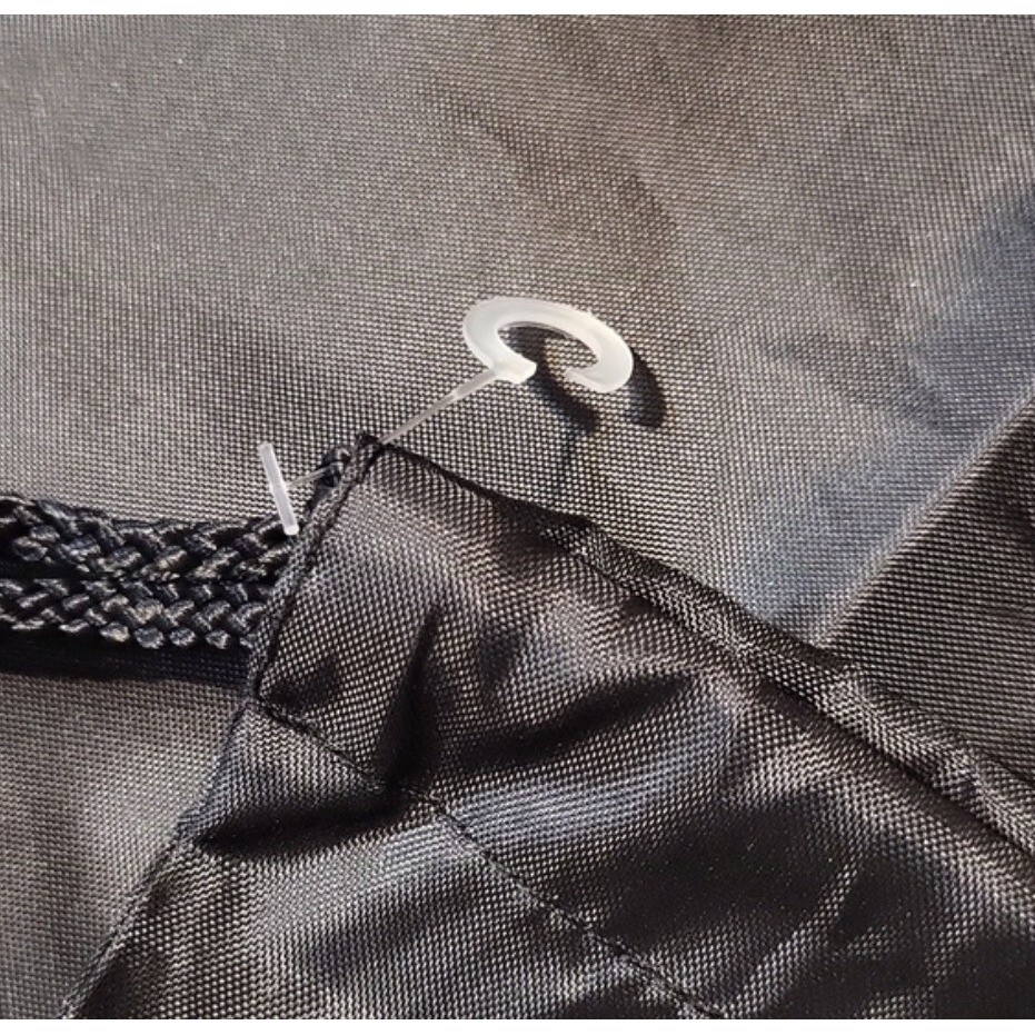 Tous in Heaven Drawstring Rave Backpack 17 In X 13.5 Dark Angel Bear