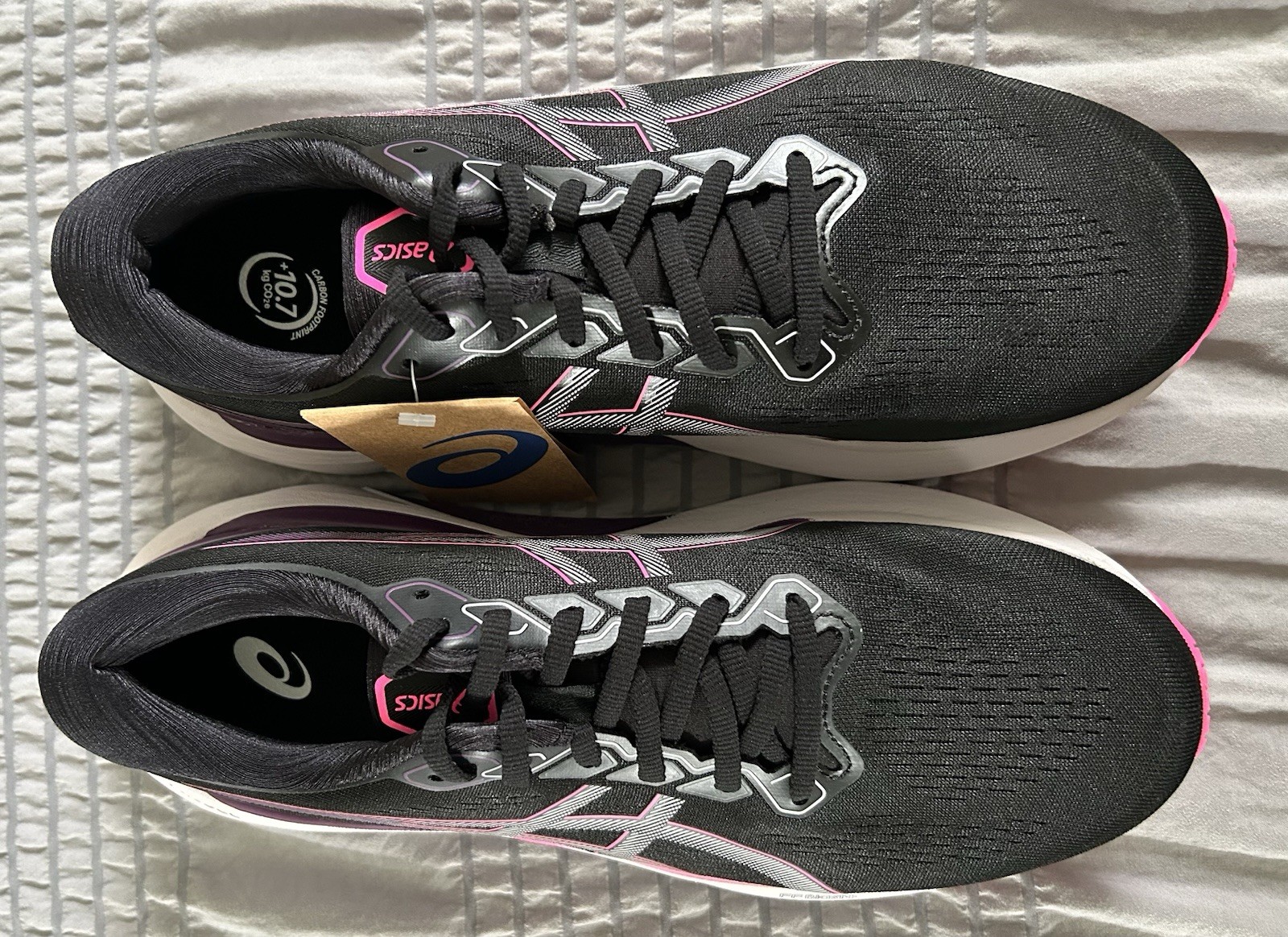 Size 11.5 Asics Women’s Gel Kayano 30 Black/ Lilac Hint 1012B357-004 New in Box