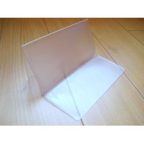 Clear Plastic Checkbook Divider Insert Sleeves