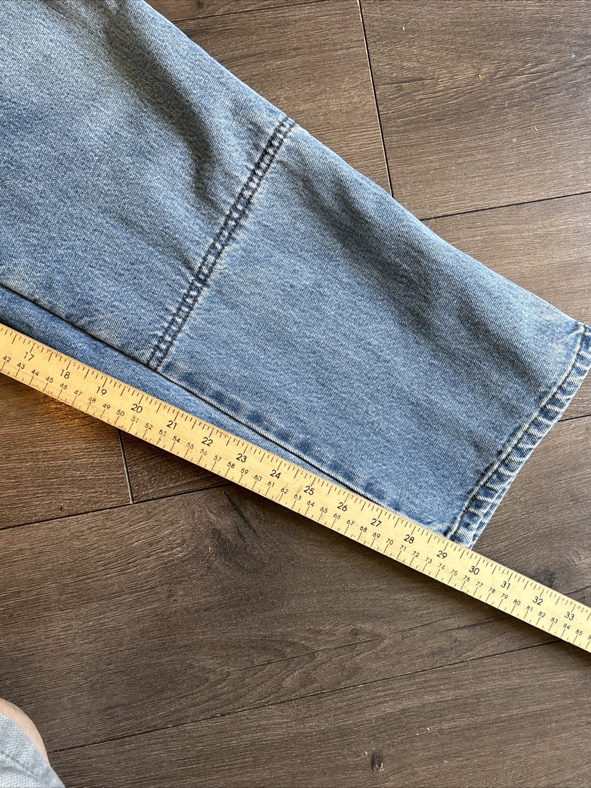 DRAGGIN JEANS Kevlar Lined 38×30 Motorcycle Biker Denim Jeans Fast Company VTG