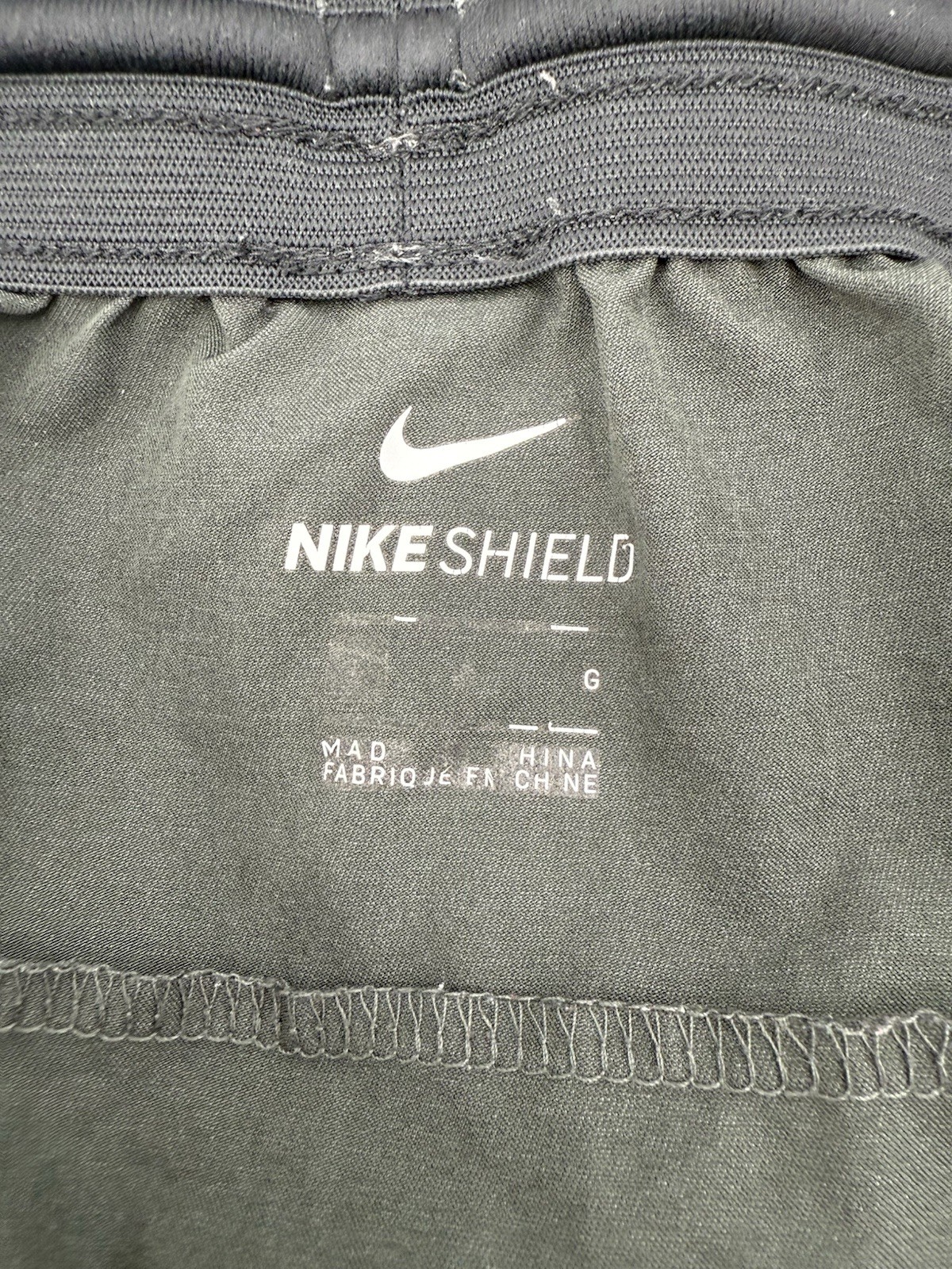 Nike Shield KD Kevin Durant Gray Track Pants Athletic Running Men’s Size Large