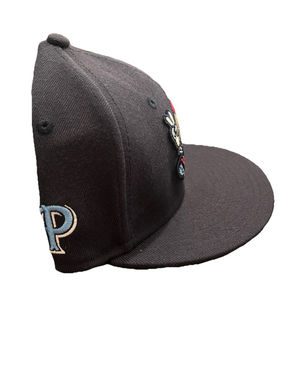 Rocky Mountain Vibes On Field Home Cap Hat Flex M/L Blue MiLB Smores