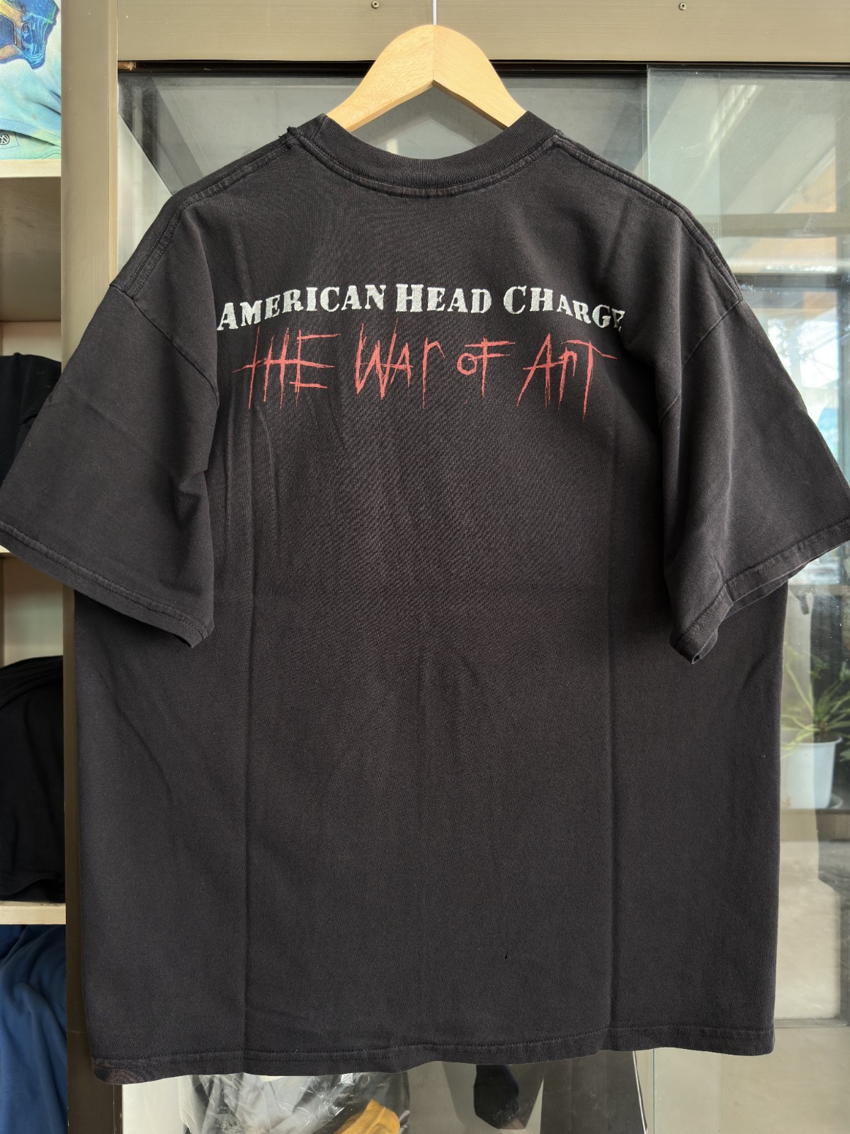 American Head Charge The Art Of War 2001 NU Metal Vintage Shirt