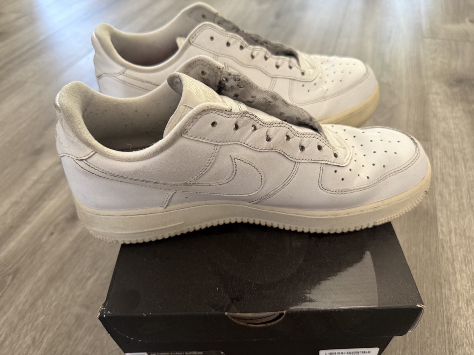 NIKE Air Force 1 SUPREME Low Box Logo – Size 11