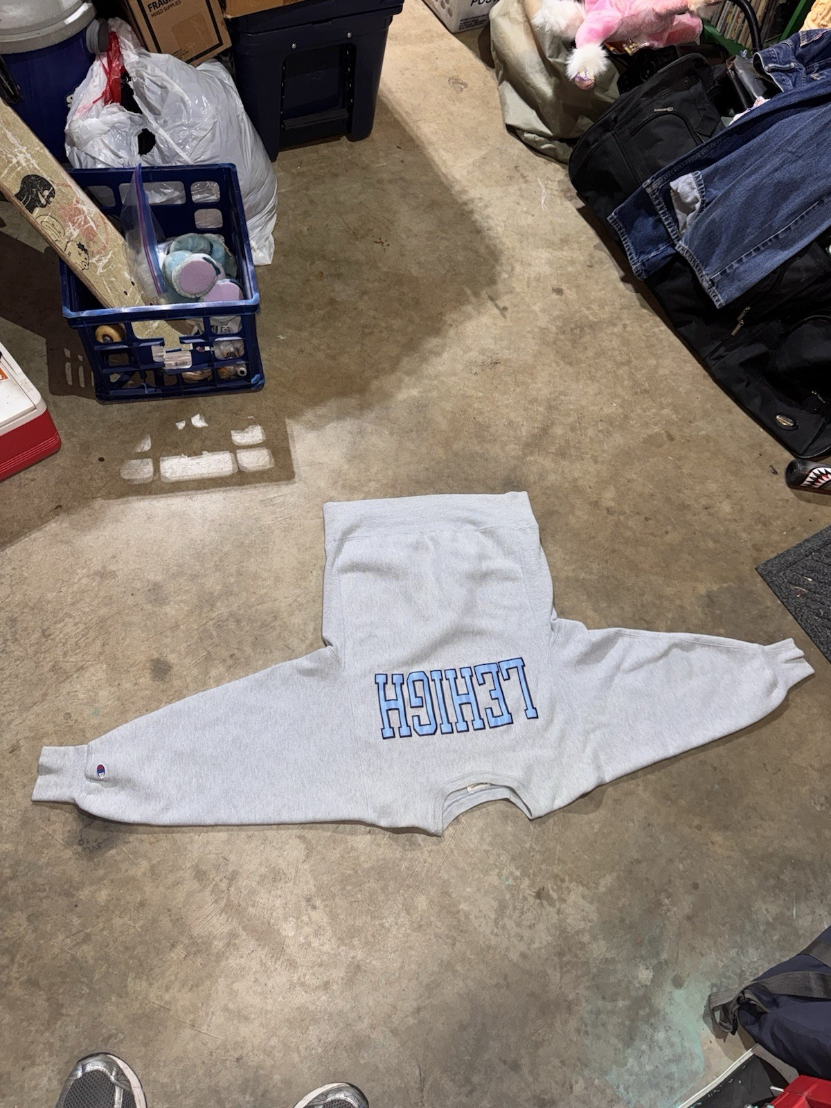 Vintage 1980s Champion Reverse Weave Lehigh University Crewneck
