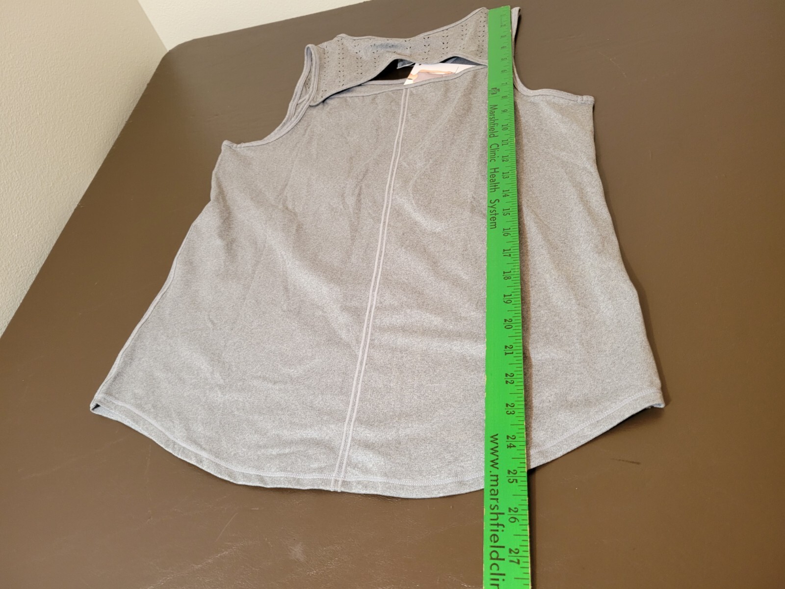 Member’s Mark Ladies Small Everyday Curved Hem Perforated Active Tank S Nwt Gym
