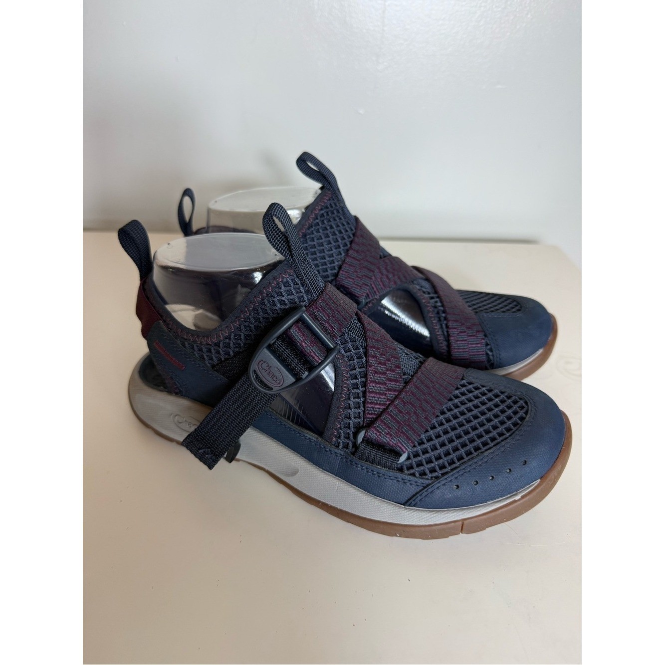 Chaco Womens Odyssey Shoes Hiking Navy Size 6 JCH108110 Outdoor Hiking Comfort