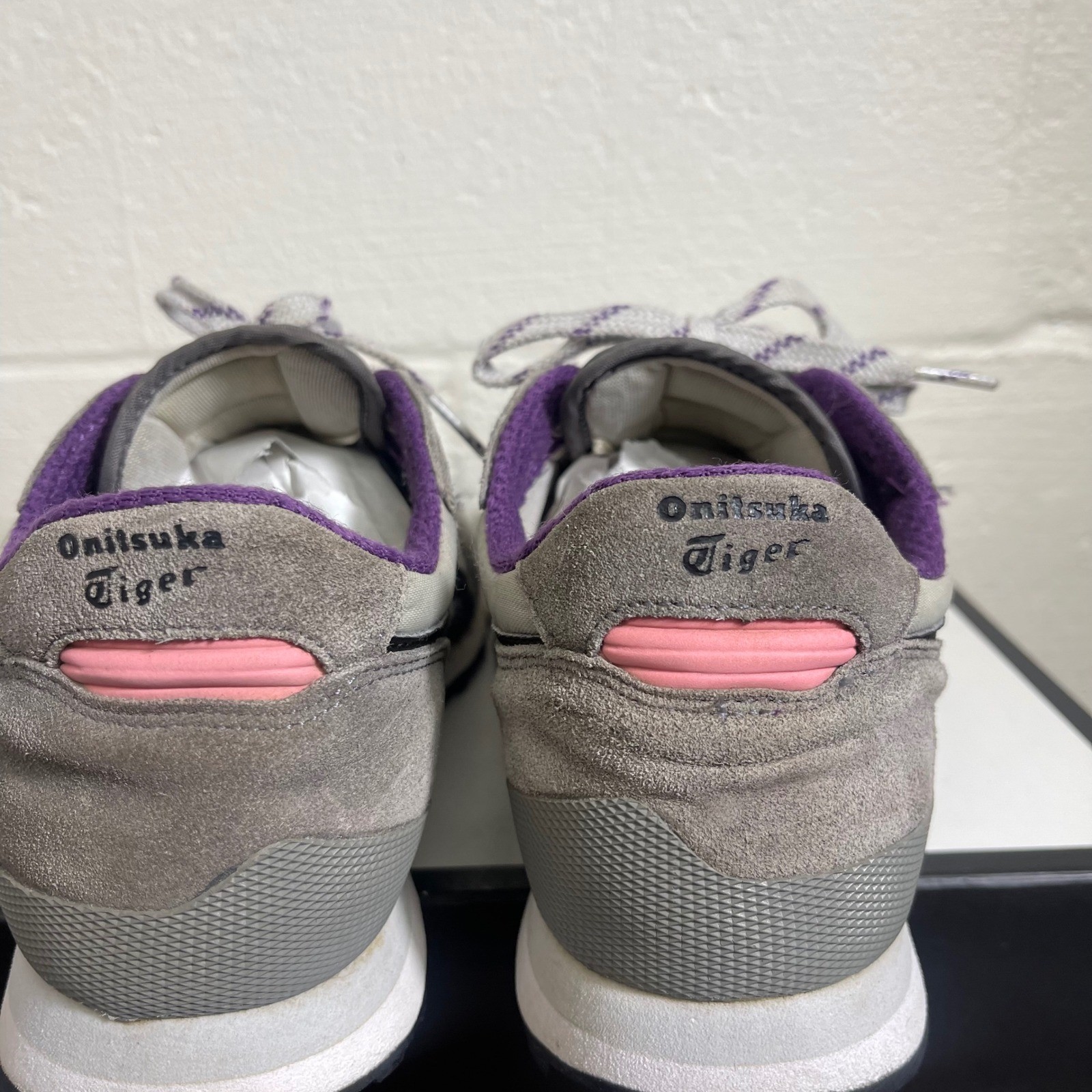 Onitsuka Tiger Colorado Eighty-Five Gray Black Purple Sneakers Mens 10 US/42 EU