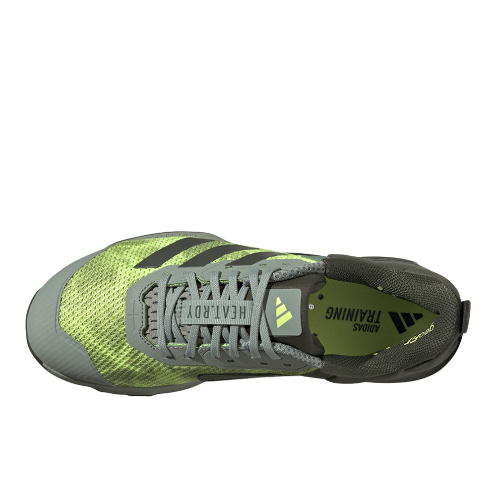 adidas Dropset 3 Strength Training Mens Green Sneakers Athletic Shoes IH5247