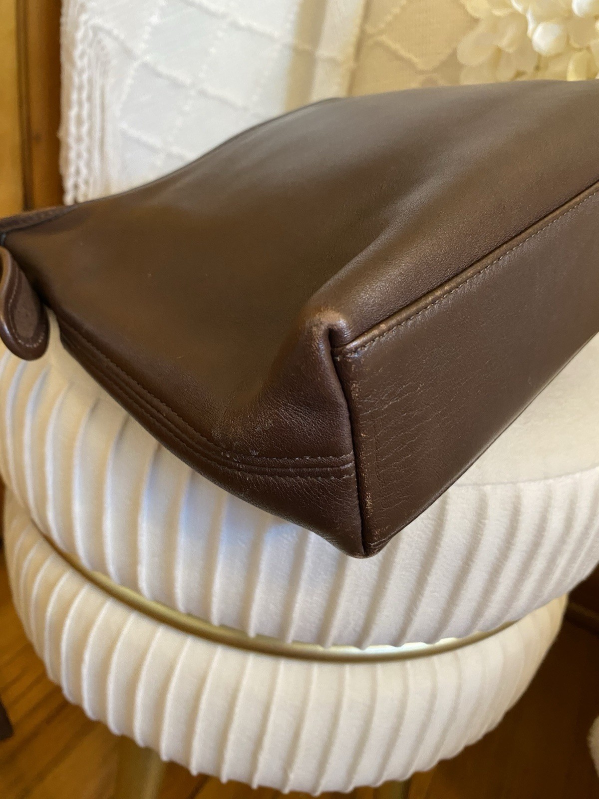 Coach Women’s Legacy Dark Brown Leather Hobo Shoulder Bag Costa Rica 9136 Good!