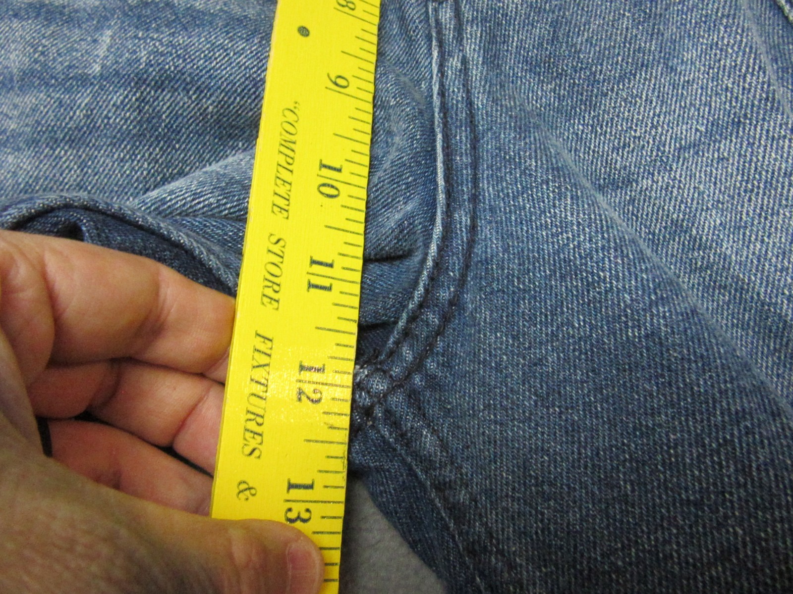 BoohooMAN Jeans Mens 36 Blue Baggy Extra Wide Leg Denim Carpenter EDM Skater