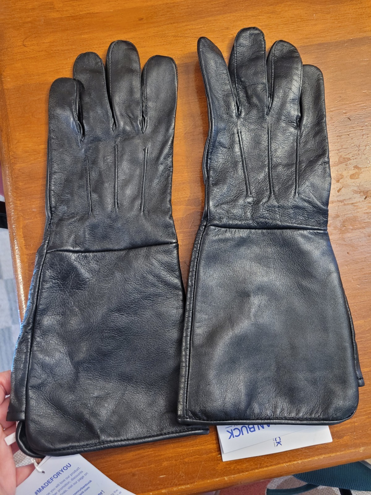 URBAN BUCK Renaissance Medieval Gloves Men for Costume – Unlined Sheepskin