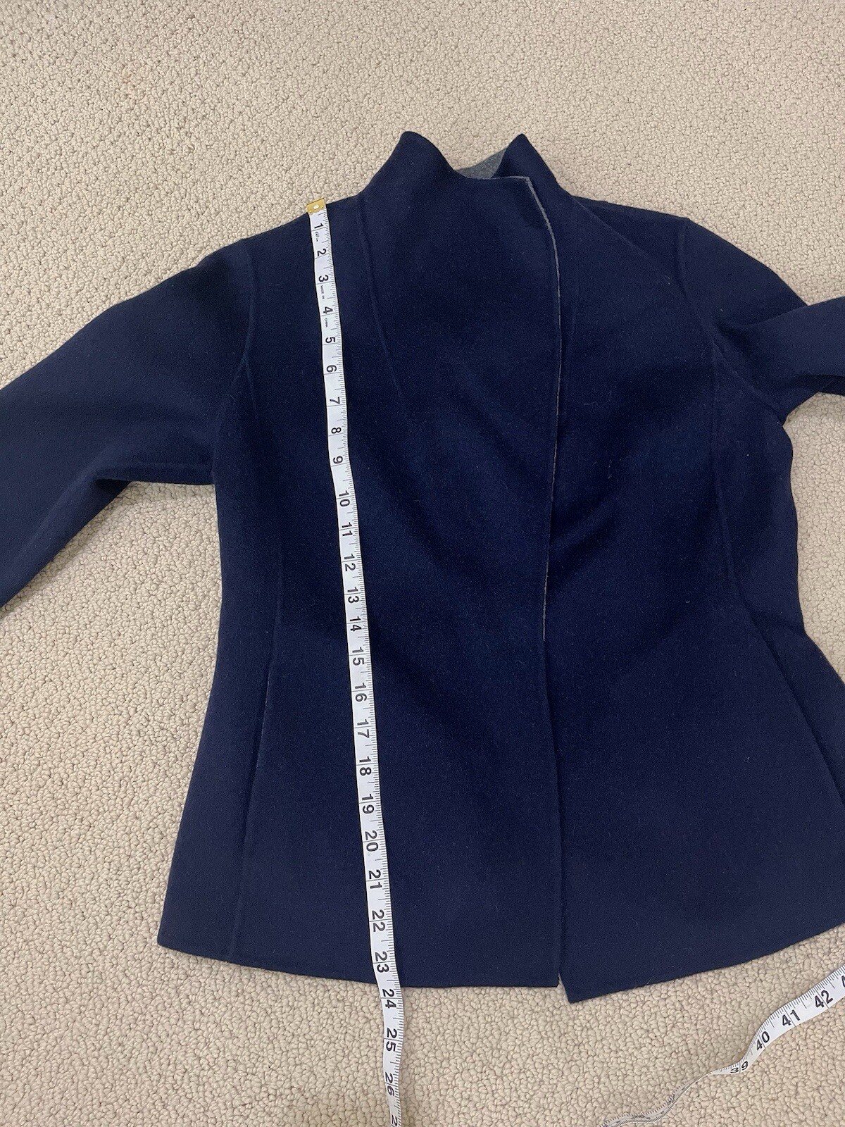 talbots women wool blazer size SP