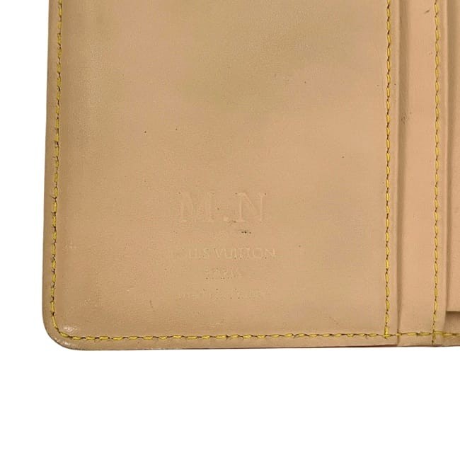 Louis Vuitton Bi-fold Wallet Portemonnaie Viennois Clasp White Blanc Multicolor