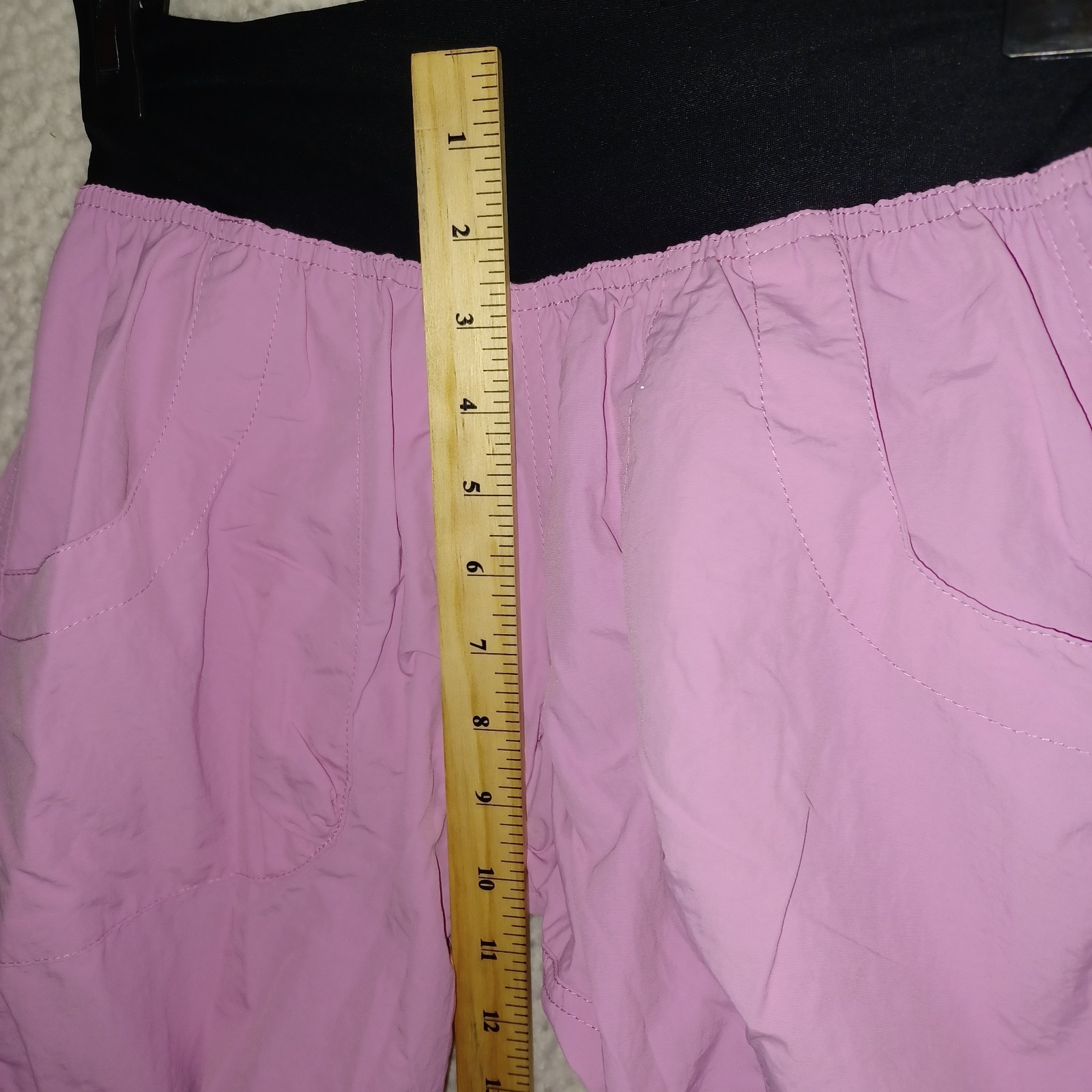 Zumba Wear Women’s Small Ultimate Cargo Capri Pants Prism Pink (GM1)