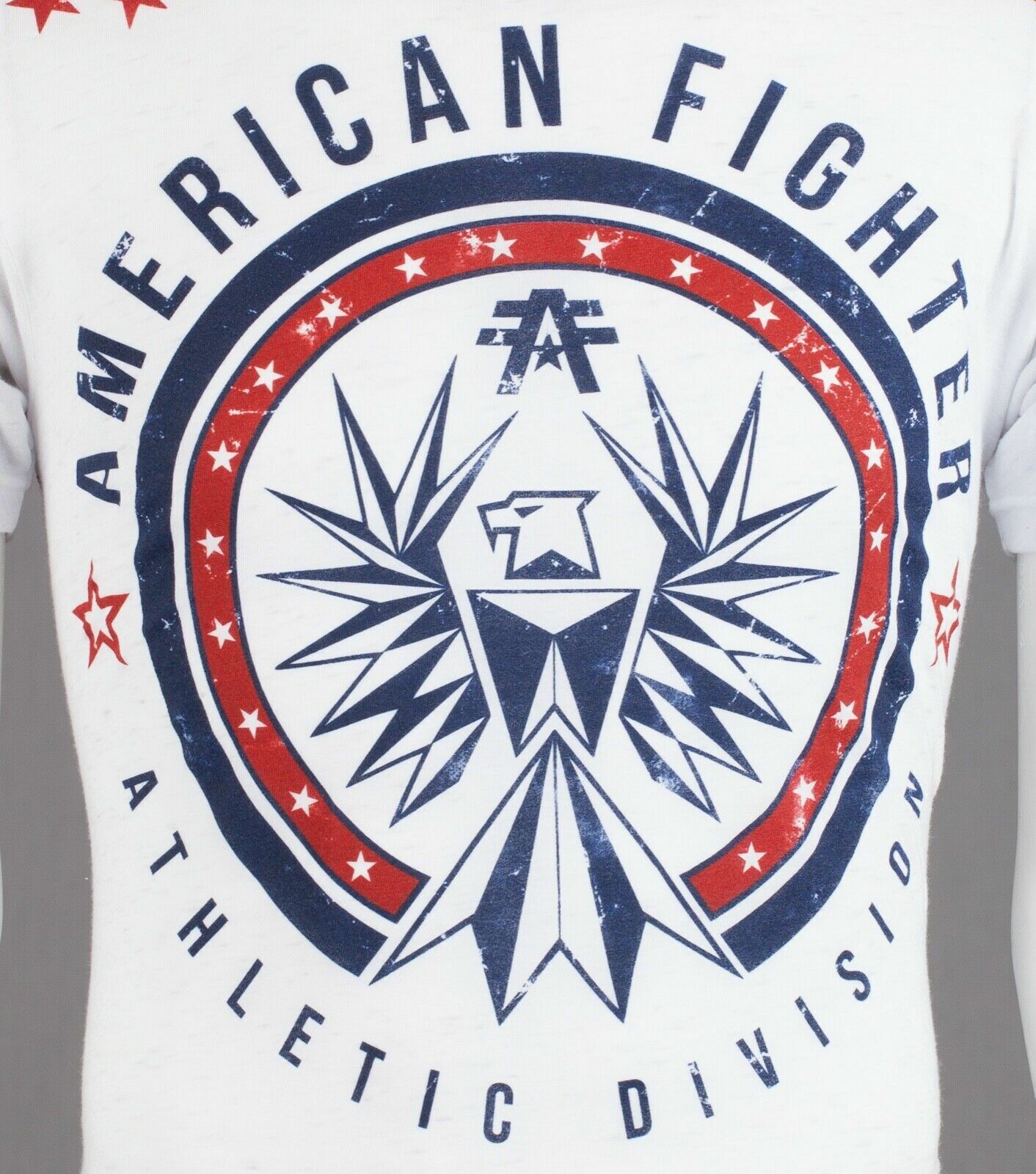 AMERICAN FIGHTER Somerset White Athletic Mens Crewneck T-shirt L-3XL NWT