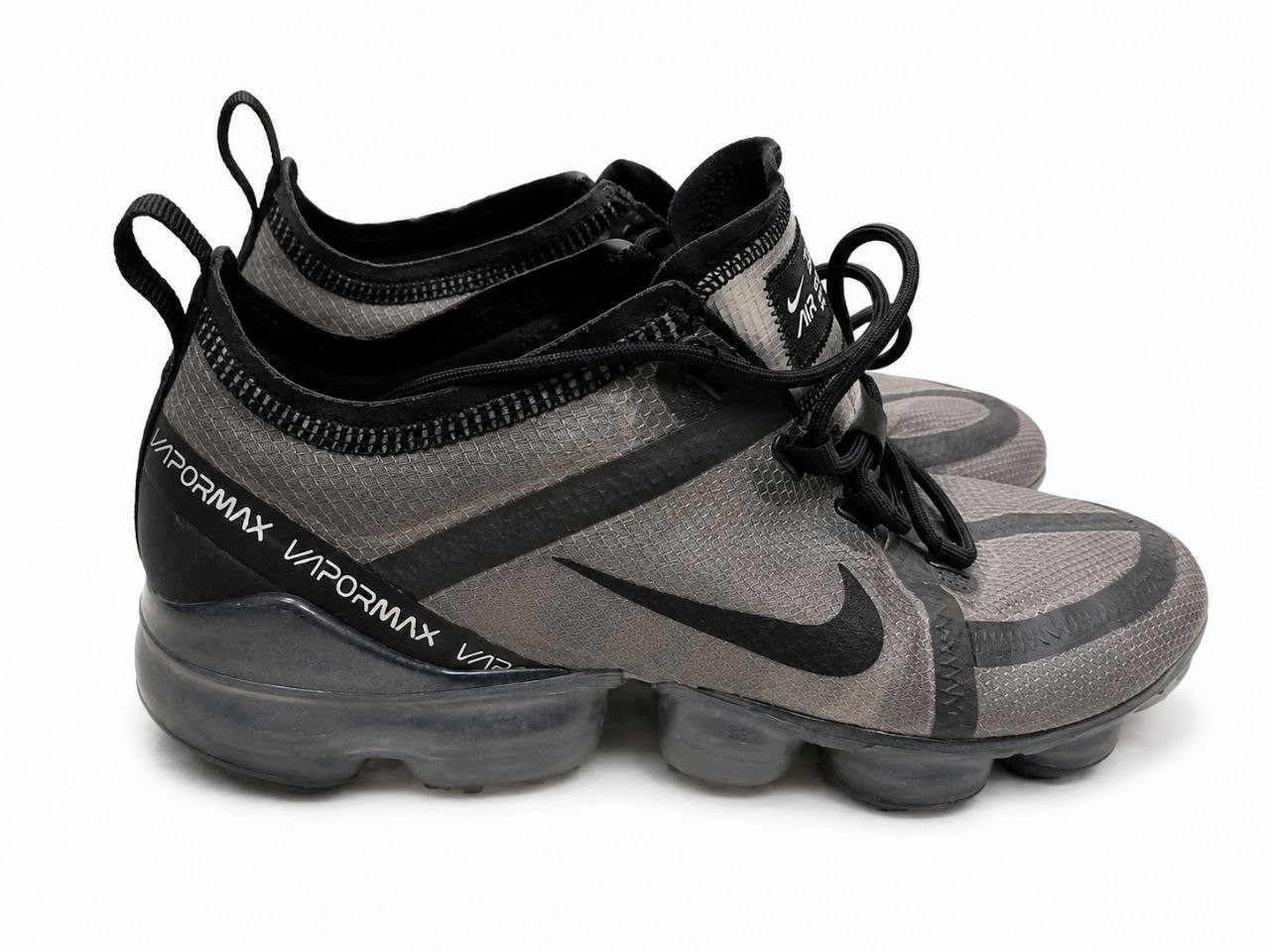 Nike Air VaporMax Run Utility Grey Black Men’s Athletic Shoes Size 7.5