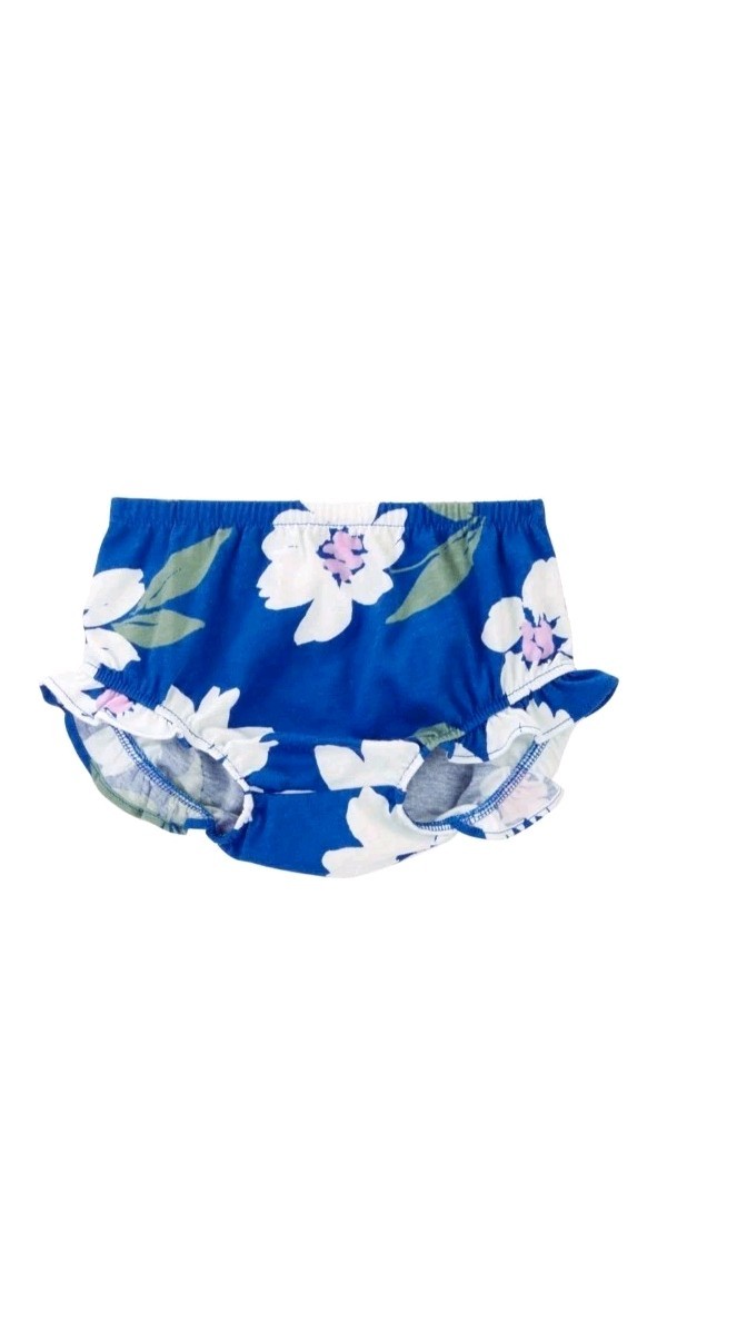 Carters Baby Girl Size 9 Months 3 Piece Floral Dress Bottoms & One-piece NEW