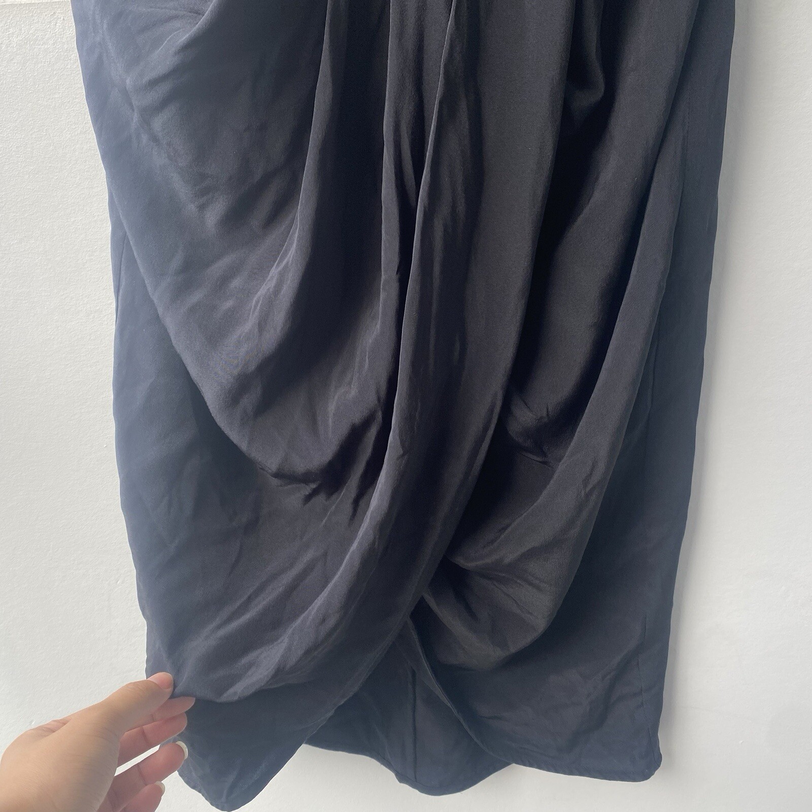 Zimmermann Dress Size 10 (1) 100% Silk Halterneck Black Evening Cocktail A-Line