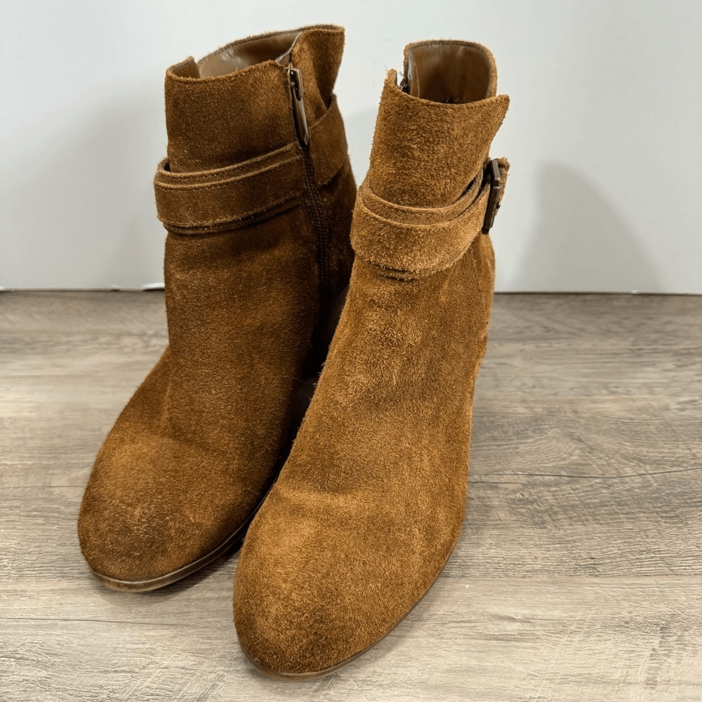 Sam Edelman Women’s Boots sz 7 Suede Lynne Bootie # Box G880