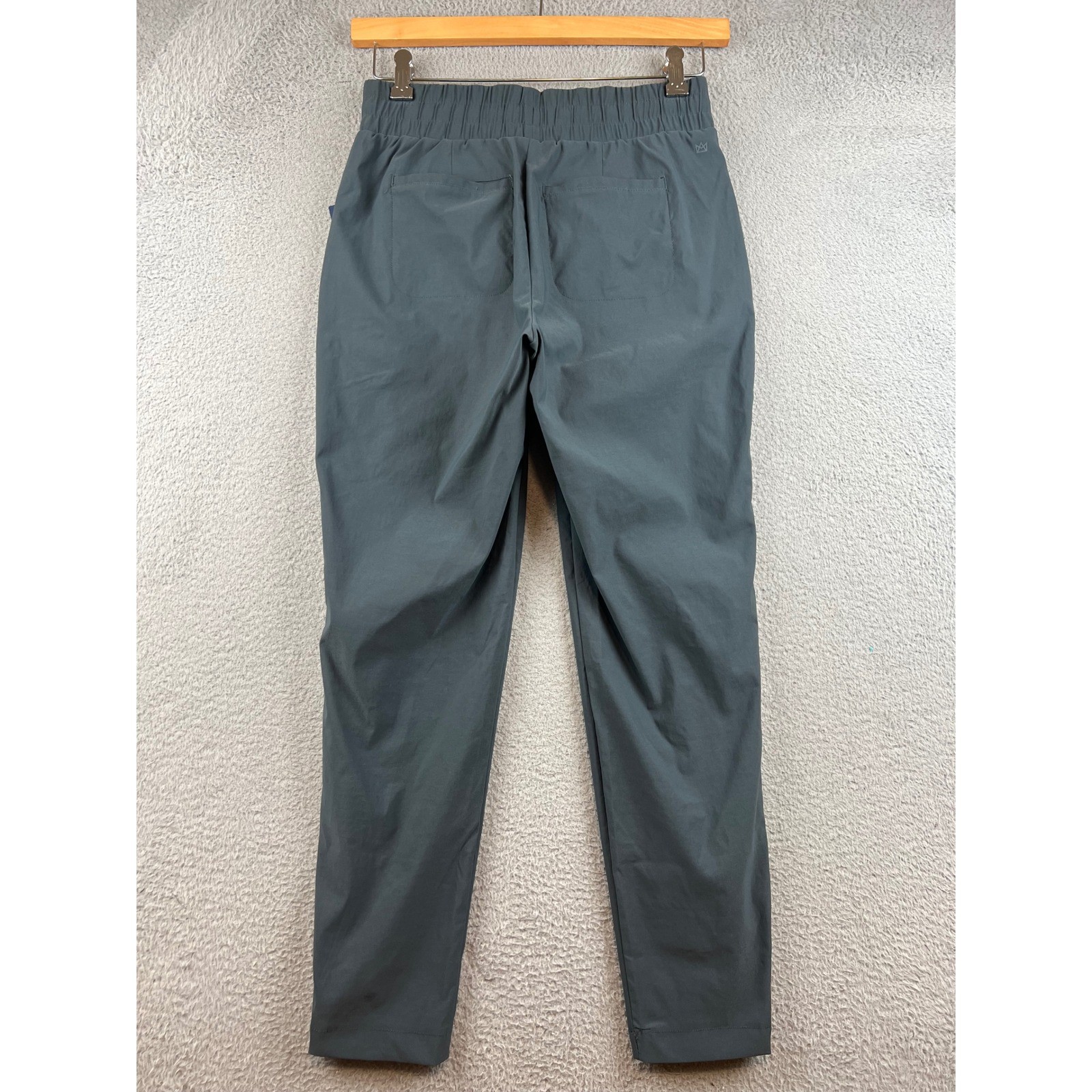 NWT Modern Ambition Womens High-Rise Stretch Pant Recycled Nylon Gray Small