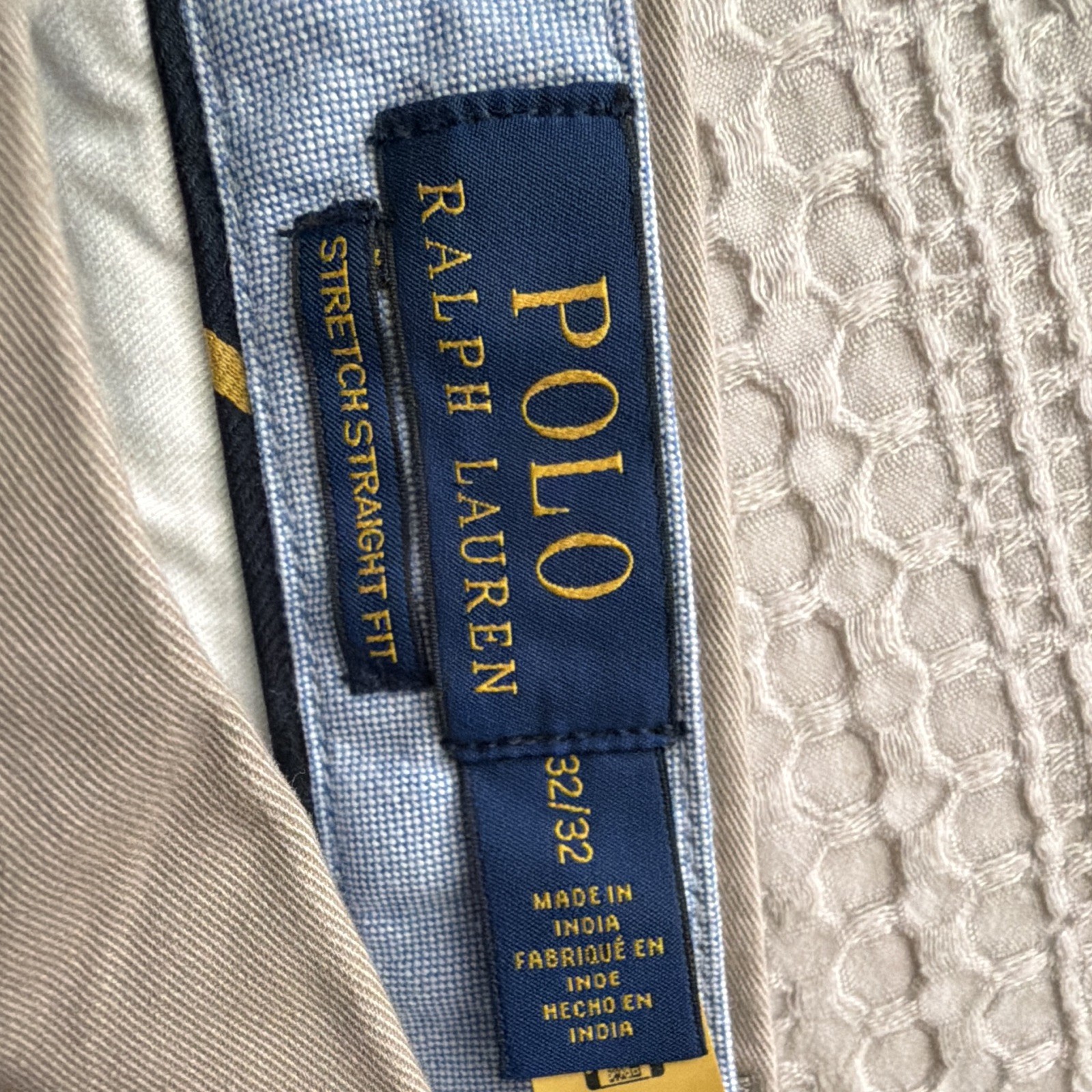 Polo Ralph Lauren Men’s Classic Khaki Stretch Straight Fit Chino Pants 32W