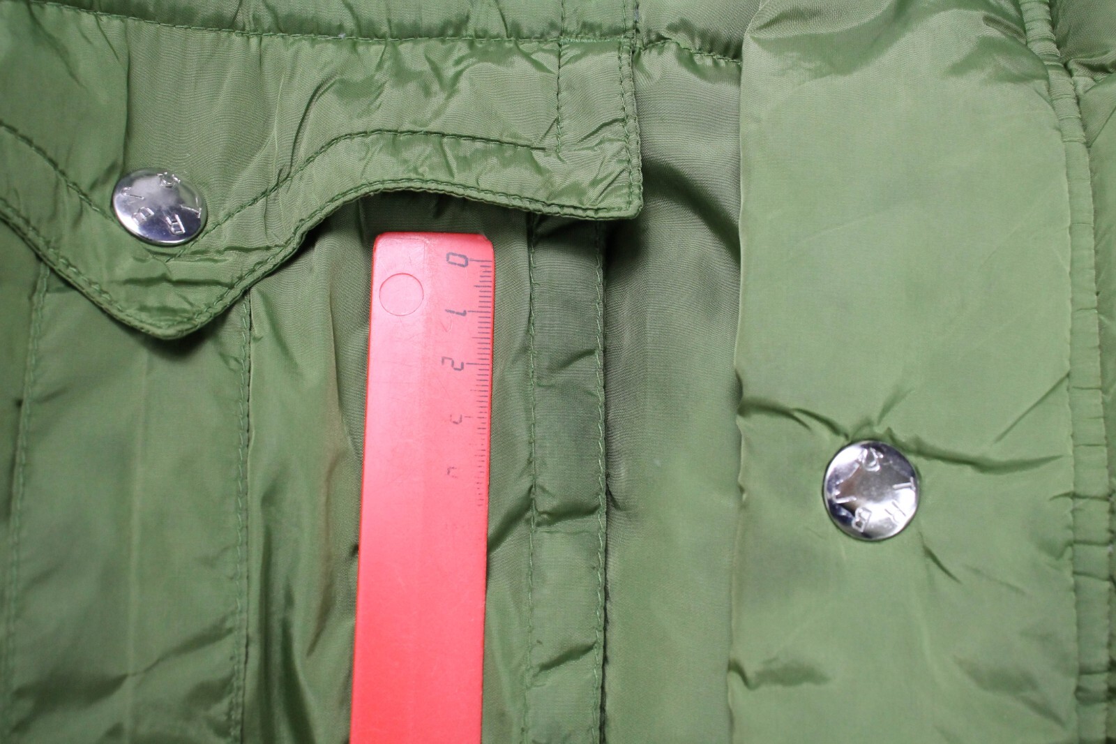 True Religion Down Jacket Mens Large Zip Up High Neck Pockets Lined