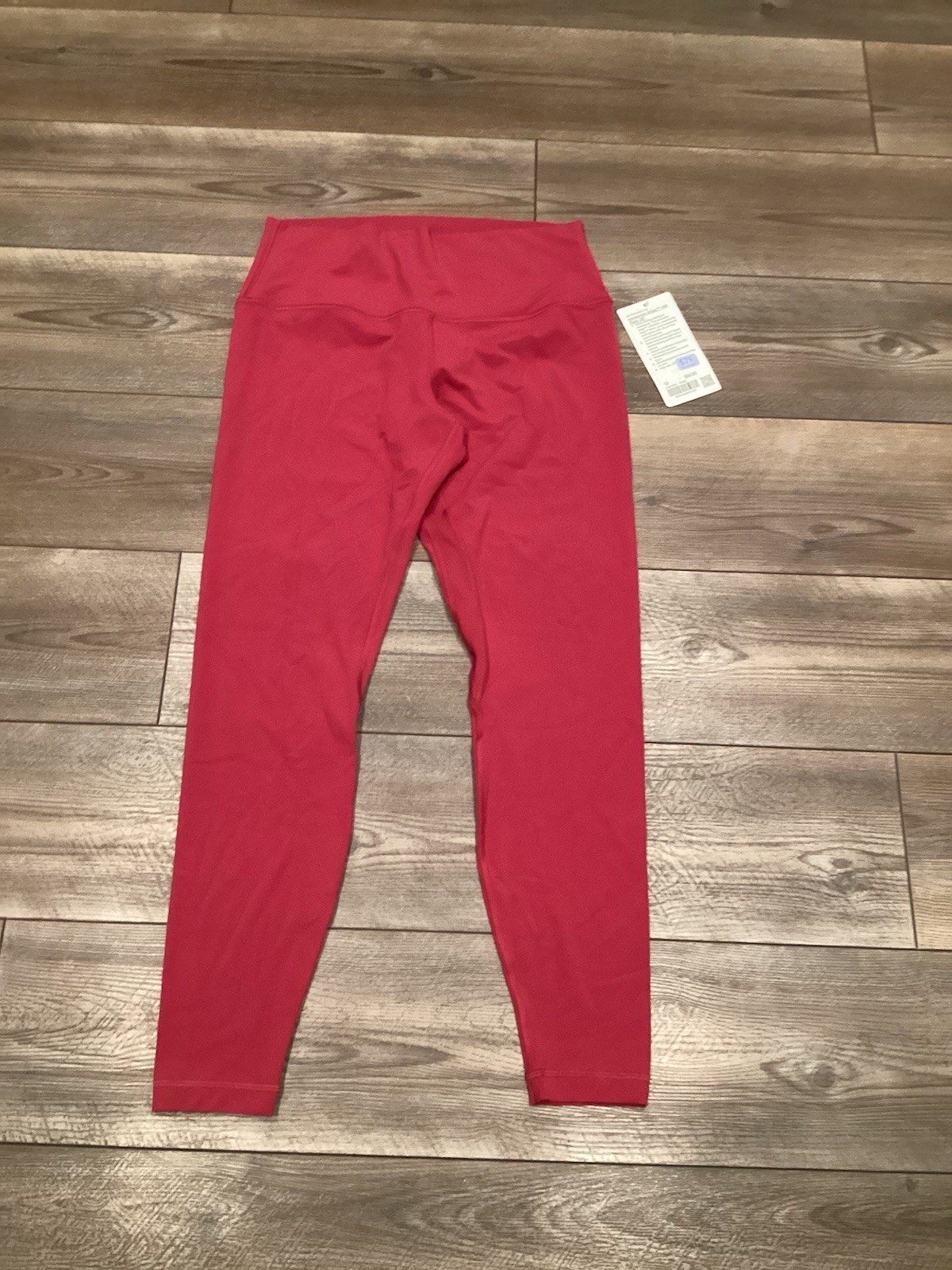 NWT Lululemon Align High Rise Leggings in Raspberry Dark Magenta Pink Size 12