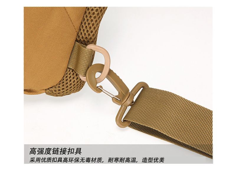 Tactical Shoulder Bag Nylon Molle Chest Sling Backpack Men Outdoor Hiking Campin